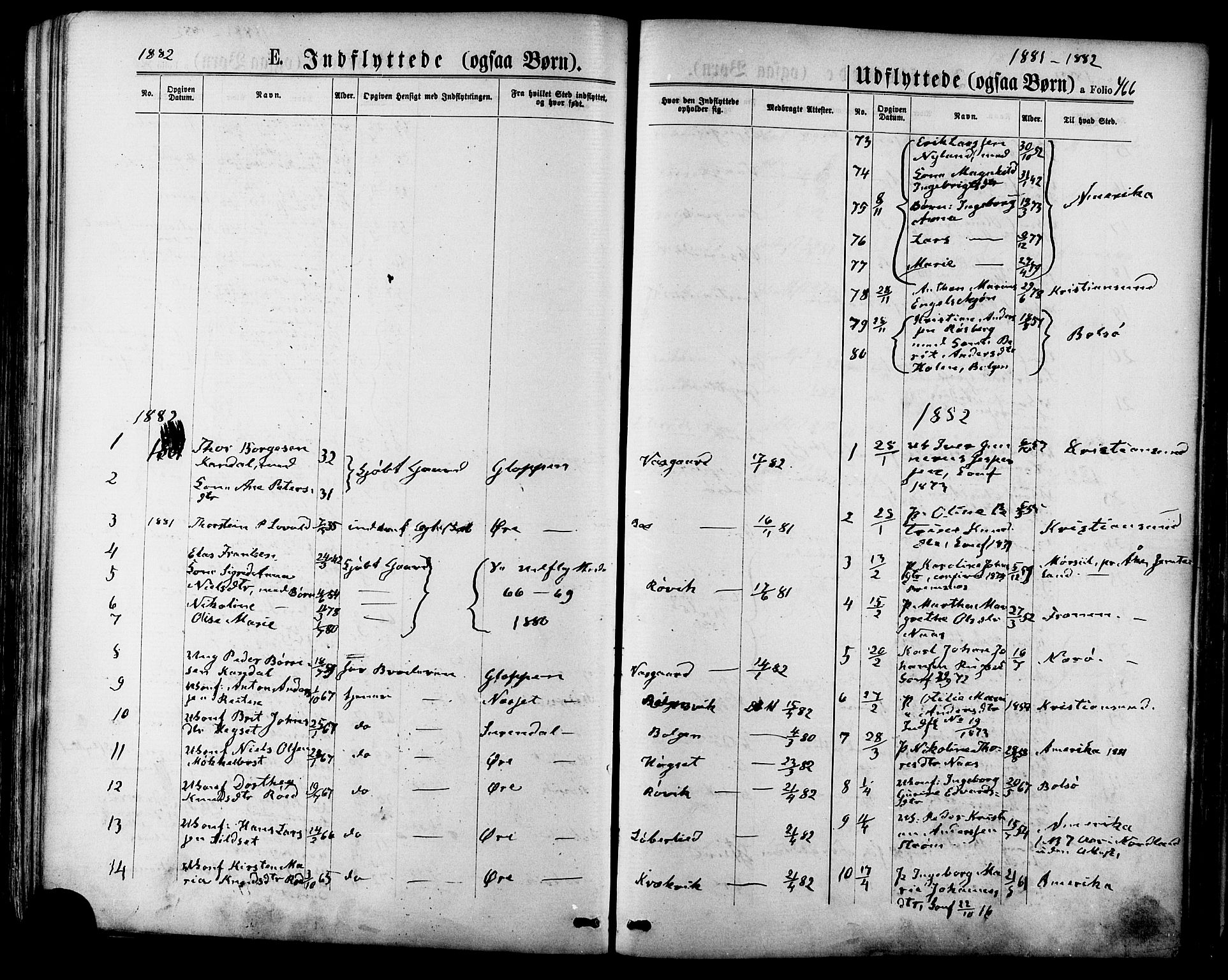 Ministerialprotokoller, klokkerbøker og fødselsregistre - Møre og Romsdal, AV/SAT-A-1454/568/L0805: Parish register (official) no. 568A12 /1, 1869-1884, p. 466