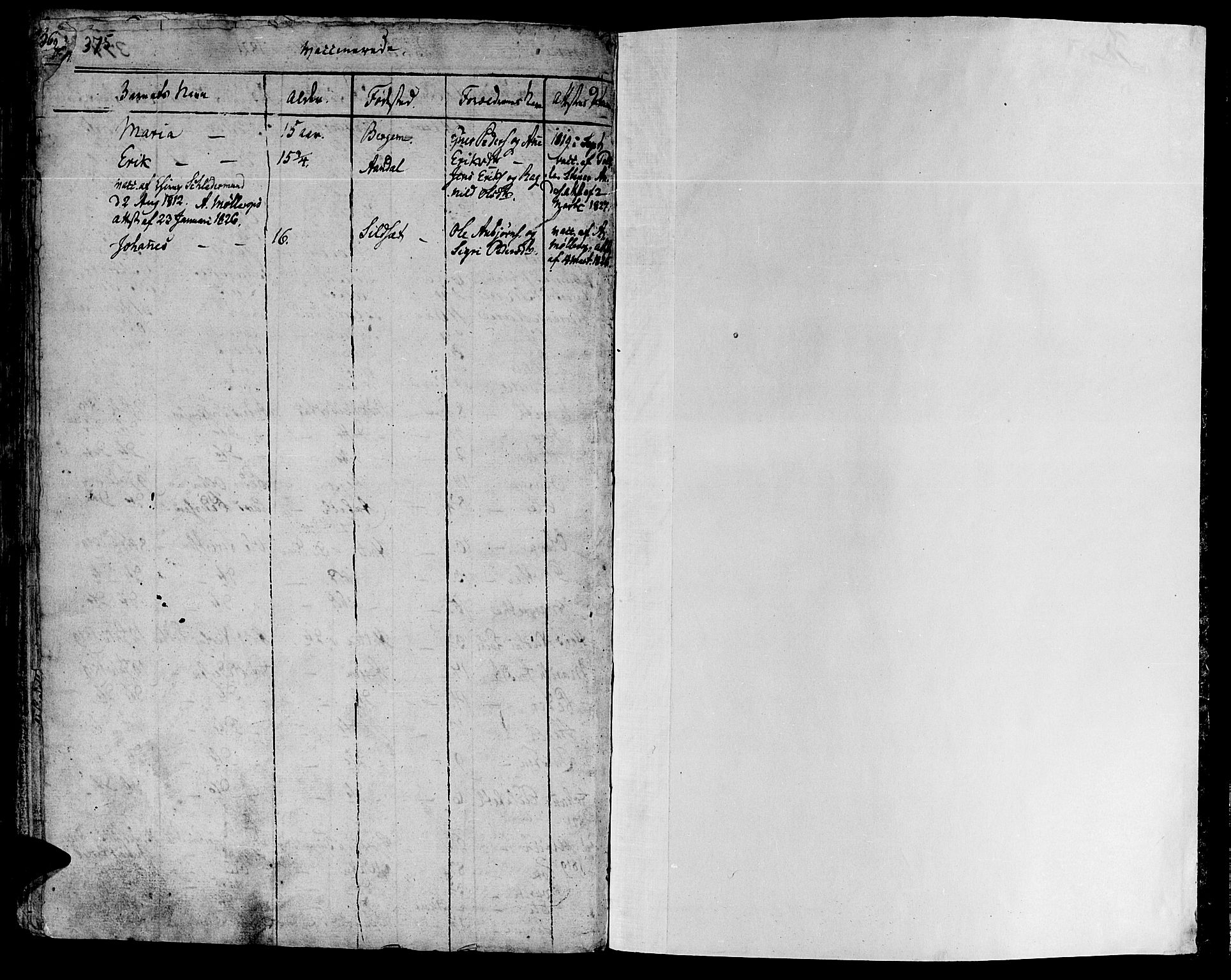 Ministerialprotokoller, klokkerbøker og fødselsregistre - Møre og Romsdal, AV/SAT-A-1454/586/L0981: Parish register (official) no. 586A07, 1794-1819, p. 375-376