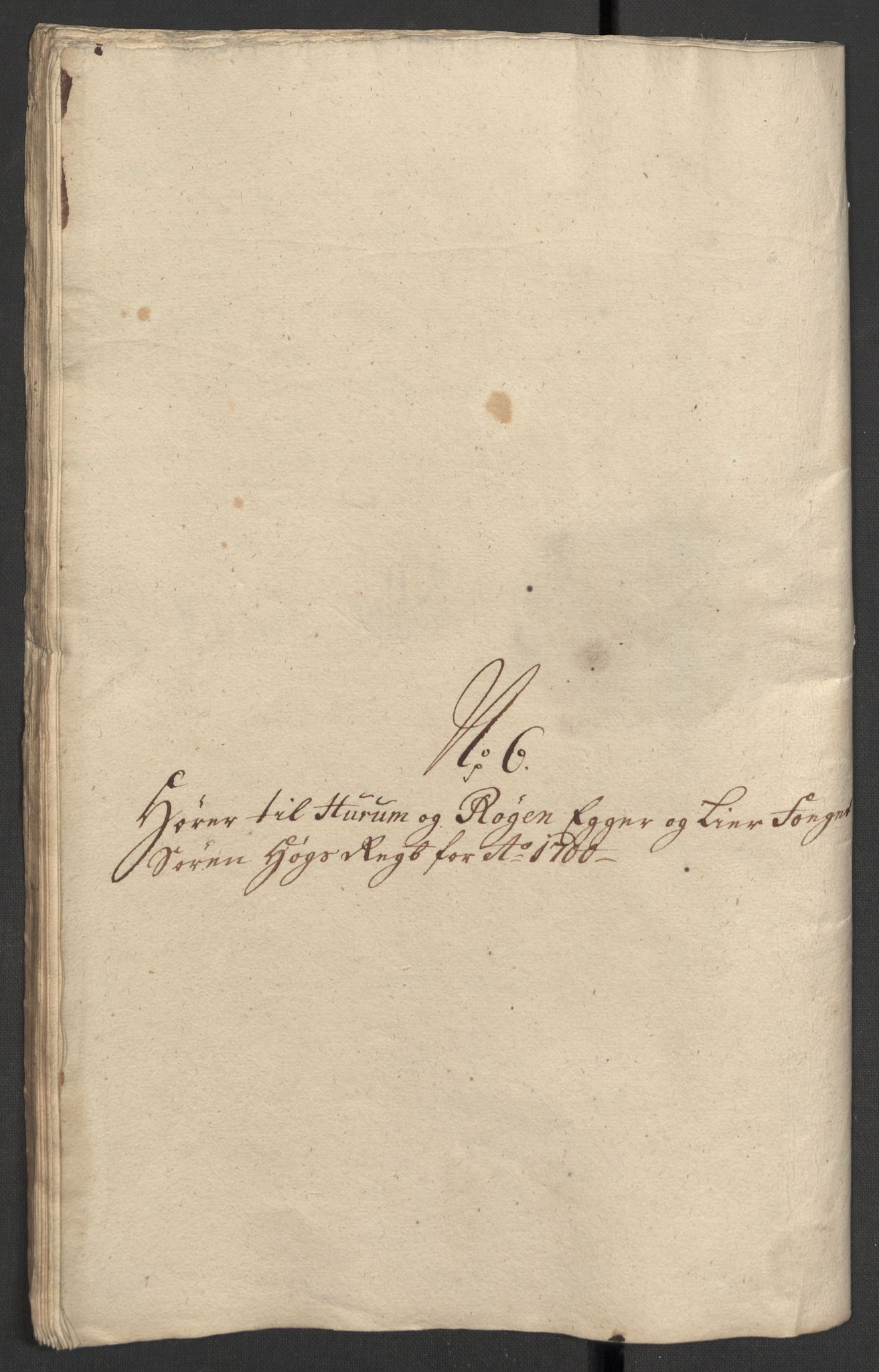 Rentekammeret inntil 1814, Reviderte regnskaper, Fogderegnskap, AV/RA-EA-4092/R30/L1697: Fogderegnskap Hurum, Røyken, Eiker og Lier, 1700-1701, p. 133