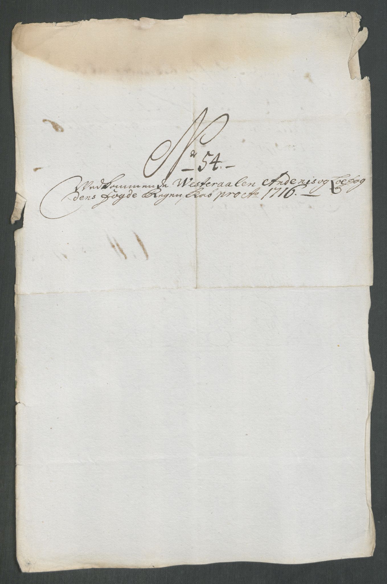 Rentekammeret inntil 1814, Reviderte regnskaper, Fogderegnskap, AV/RA-EA-4092/R67/L4682: Fogderegnskap Vesterålen, Andenes og Lofoten, 1716, p. 273