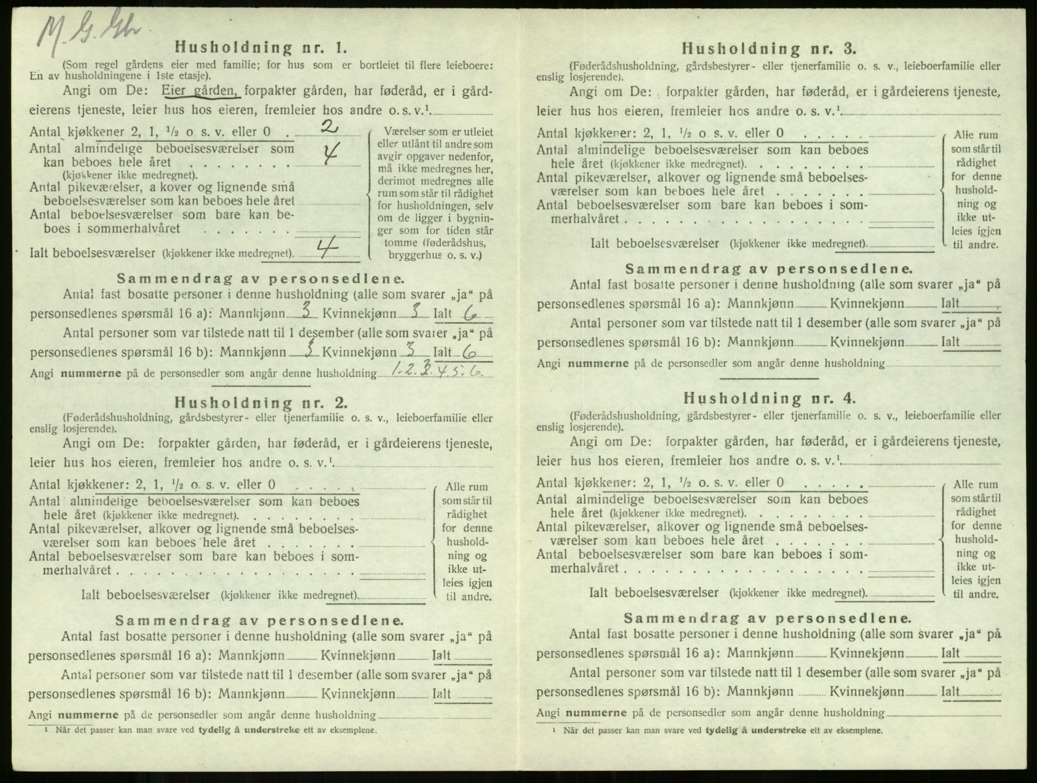 SAKO, 1920 census for Stokke, 1920, p. 1863
