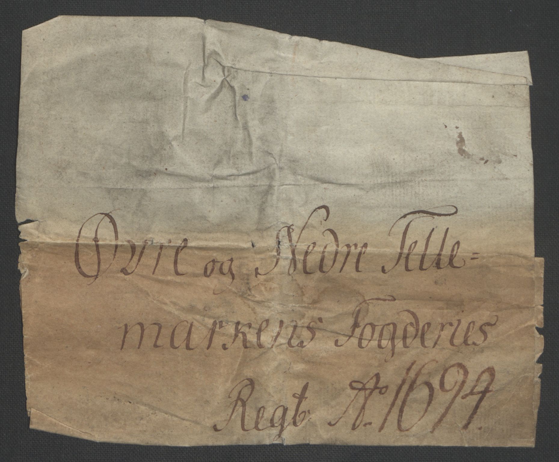 Rentekammeret inntil 1814, Reviderte regnskaper, Fogderegnskap, RA/EA-4092/R35/L2091: Fogderegnskap Øvre og Nedre Telemark, 1690-1693, p. 239