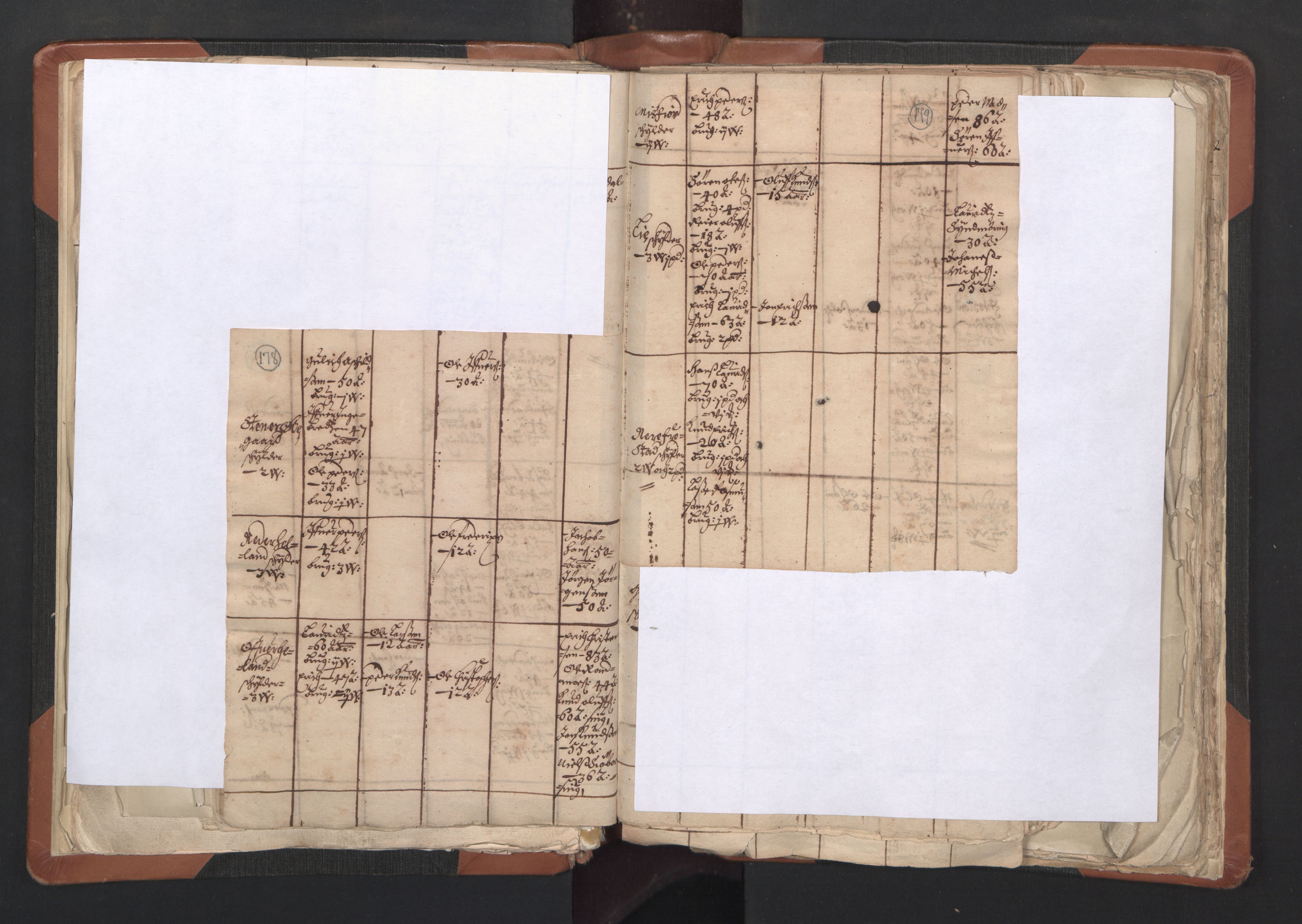 RA, Vicar's Census 1664-1666, no. 27: Romsdal deanery, 1664-1666, p. 178-179