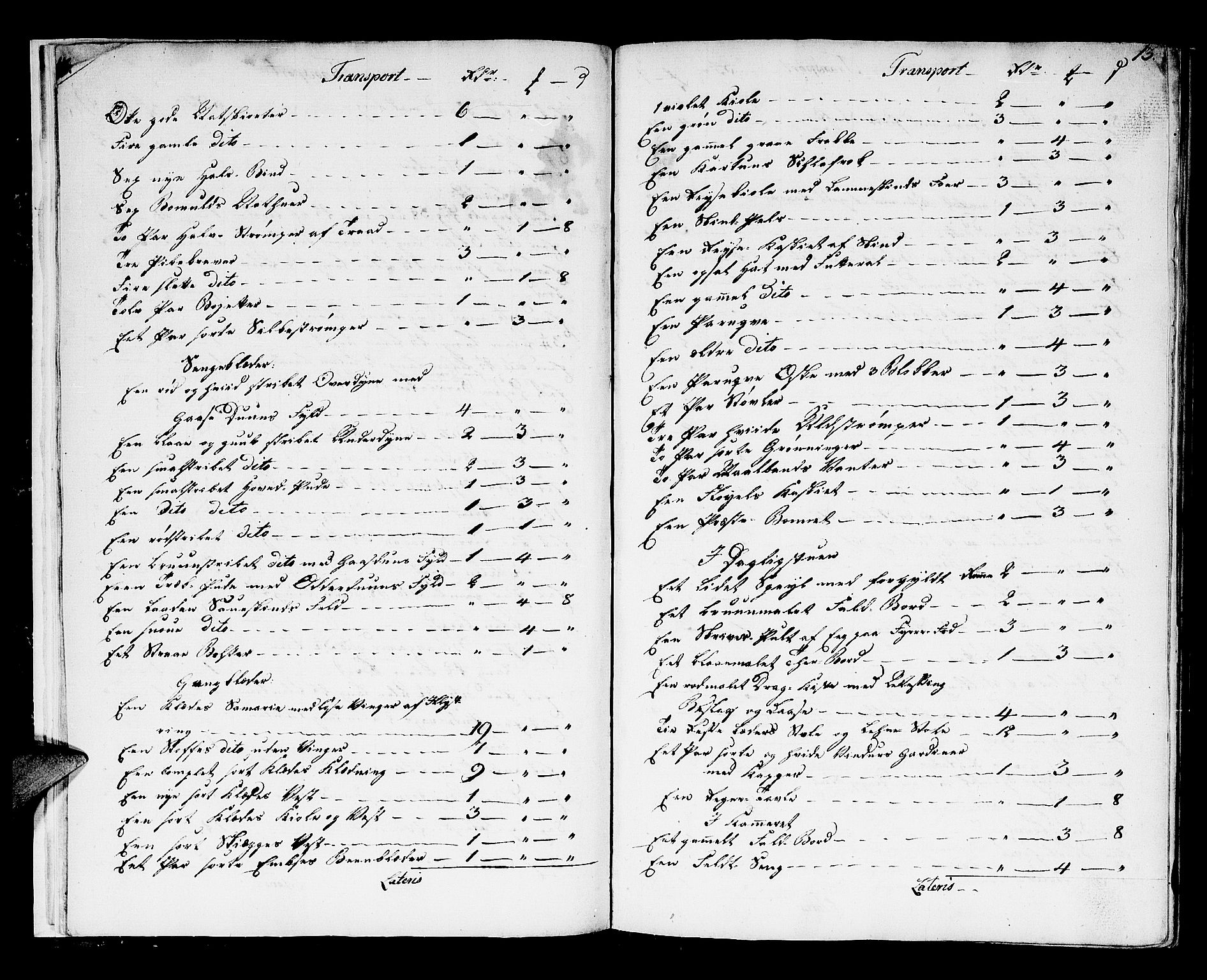 Vest-Finnmark prosti, AV/SATØ-S-1346/1g/L0021/0002: Skifte - protokoller, designasjoner / Skifteprotokoll med register, 1792-1809, p. 12-13