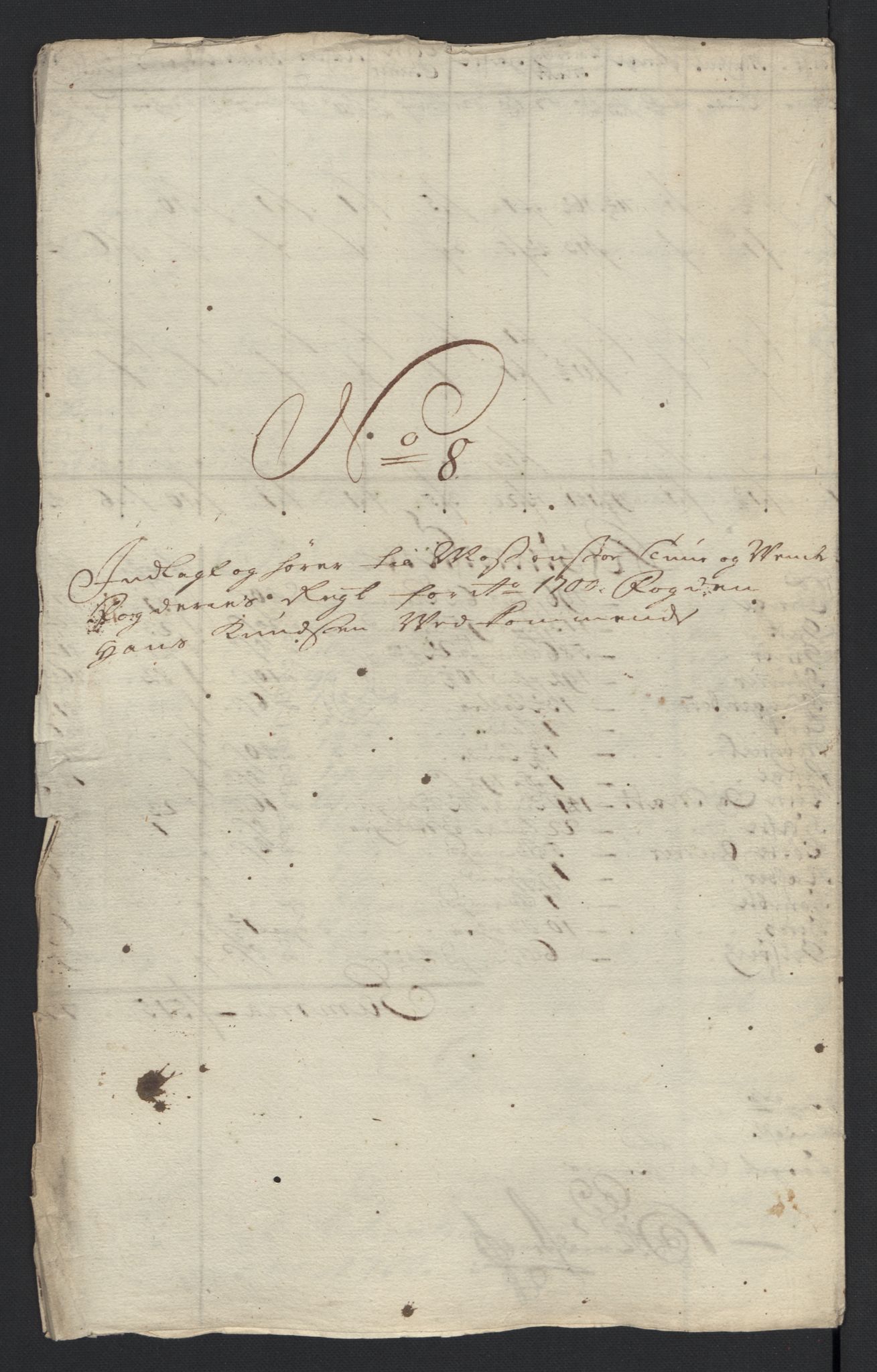 Rentekammeret inntil 1814, Reviderte regnskaper, Fogderegnskap, AV/RA-EA-4092/R04/L0129: Fogderegnskap Moss, Onsøy, Tune, Veme og Åbygge, 1700, p. 293