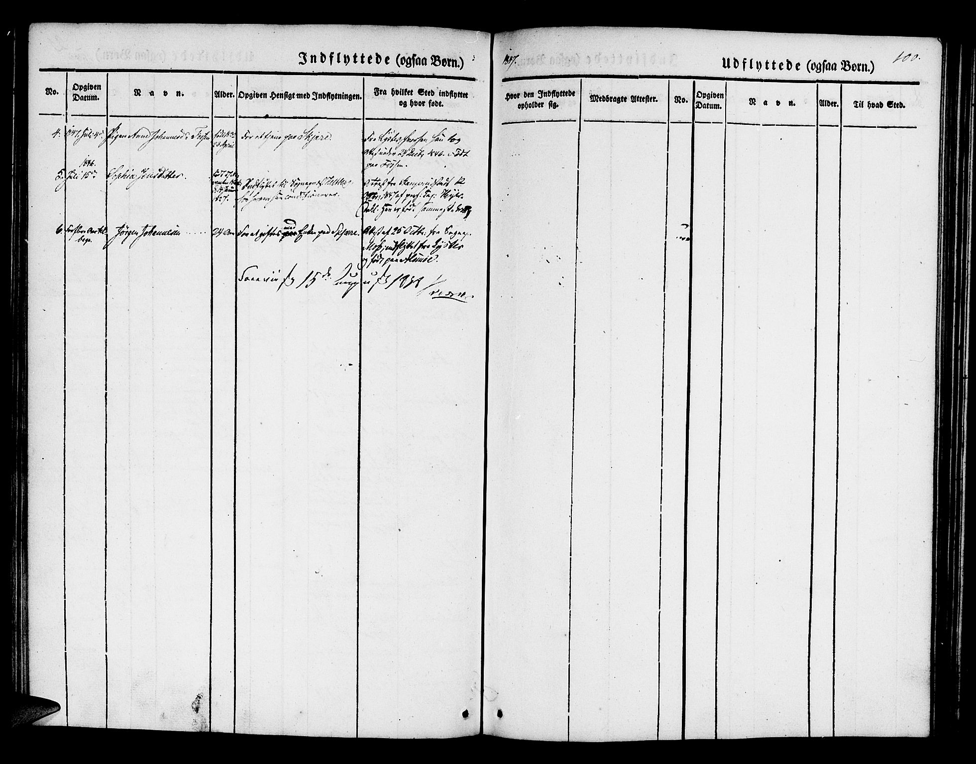 Jostedal sokneprestembete, AV/SAB-A-80601/H/Haa/Haaa/L0004: Parish register (official) no. A 4, 1837-1848, p. 100