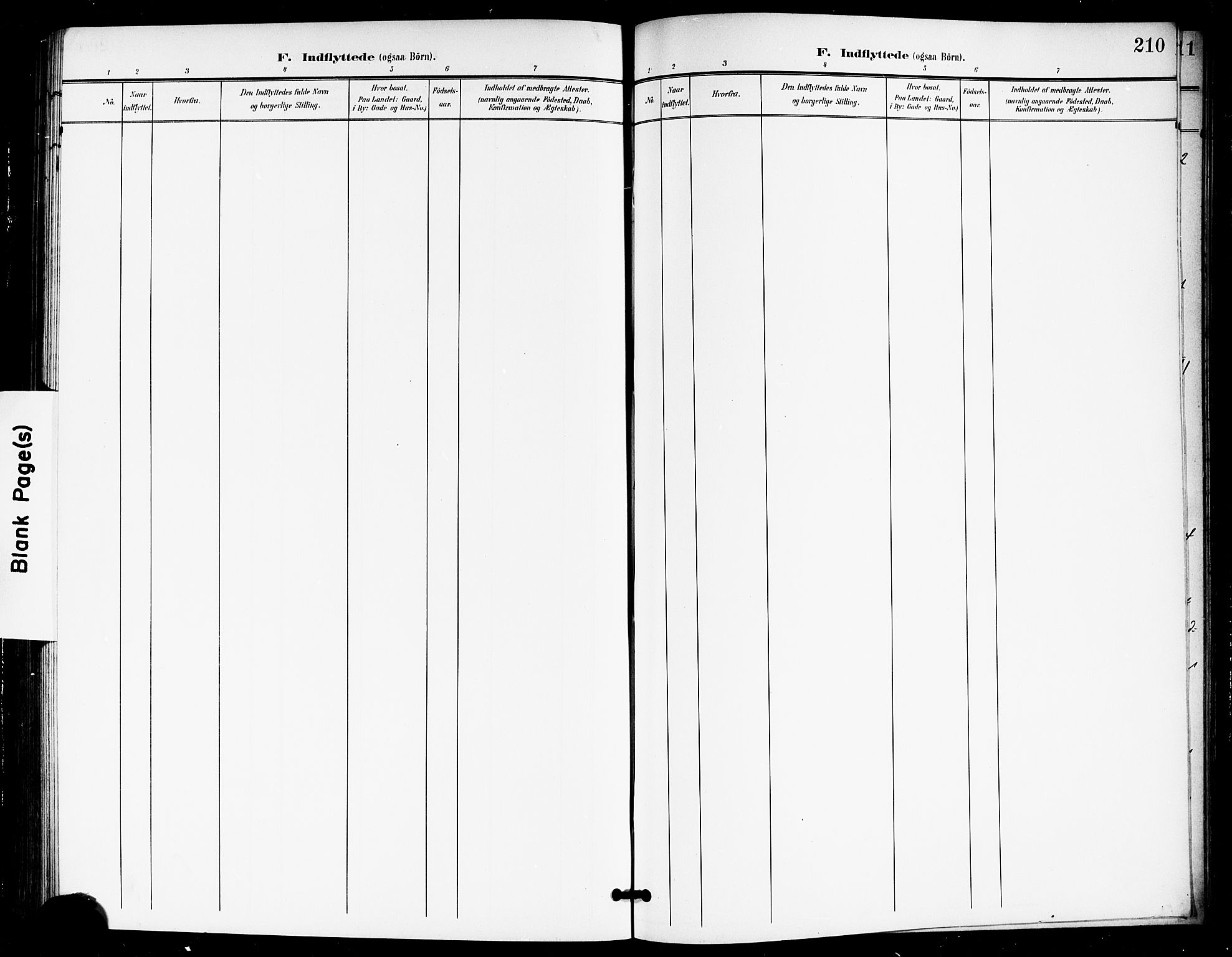 Ullensaker prestekontor Kirkebøker, AV/SAO-A-10236a/G/Gb/L0001: Parish register (copy) no. II 1, 1901-1917, p. 210