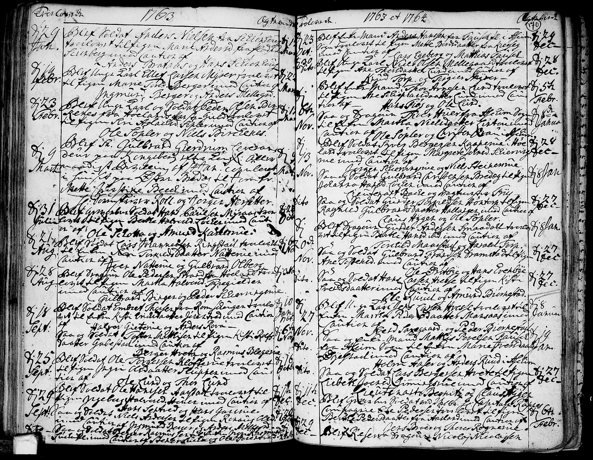 Trøgstad prestekontor Kirkebøker, AV/SAO-A-10925/F/Fa/L0004: Parish register (official) no. I 4, 1750-1784, p. 170