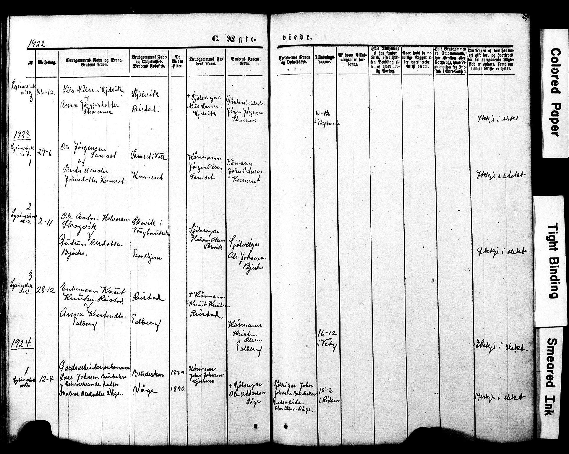 Ministerialprotokoller, klokkerbøker og fødselsregistre - Møre og Romsdal, SAT/A-1454/550/L0618: Parish register (copy) no. 550C01, 1870-1927, p. 207