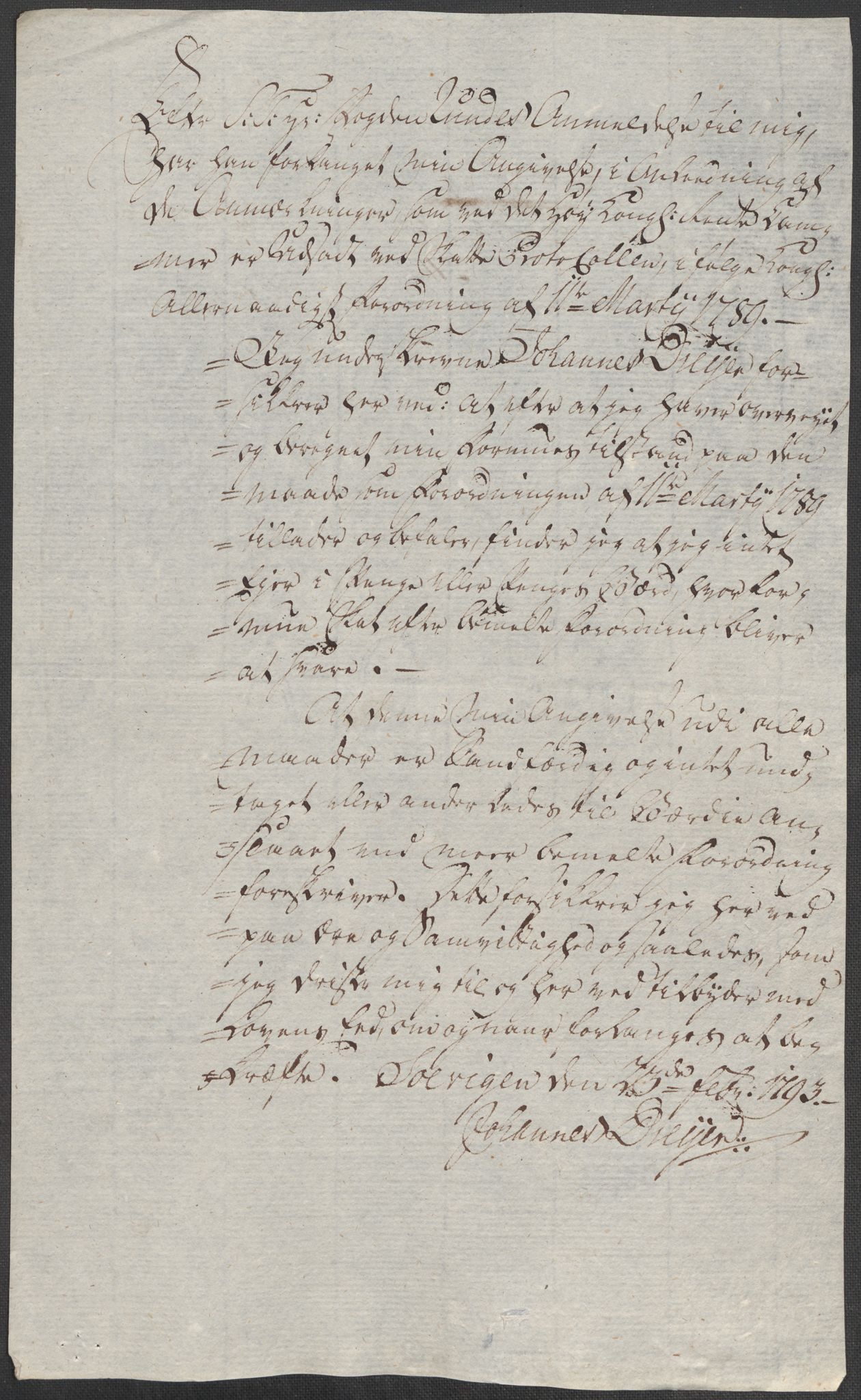 Rentekammeret inntil 1814, Reviderte regnskaper, Mindre regnskaper, AV/RA-EA-4068/Rf/Rfe/L0014: Helgeland fogderi, 1789, p. 32