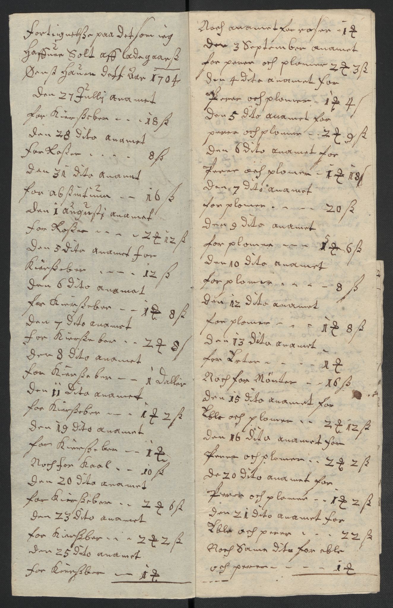 Rentekammeret inntil 1814, Reviderte regnskaper, Fogderegnskap, AV/RA-EA-4092/R10/L0445: Fogderegnskap Aker og Follo, 1703-1704, p. 387