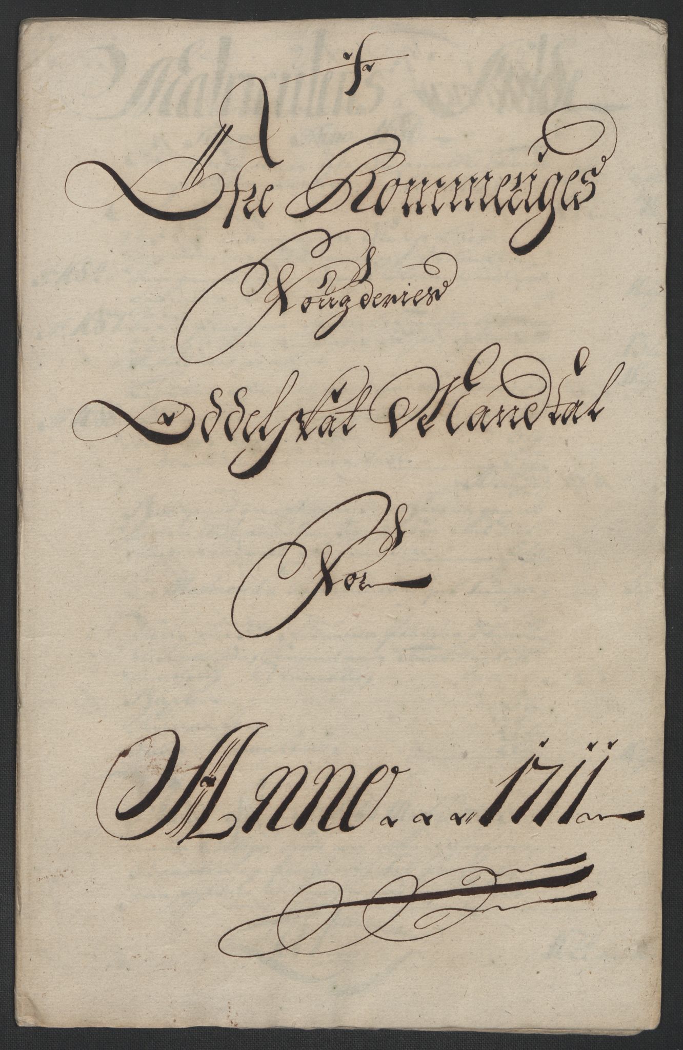 Rentekammeret inntil 1814, Reviderte regnskaper, Fogderegnskap, AV/RA-EA-4092/R12/L0720: Fogderegnskap Øvre Romerike, 1710-1711, p. 375