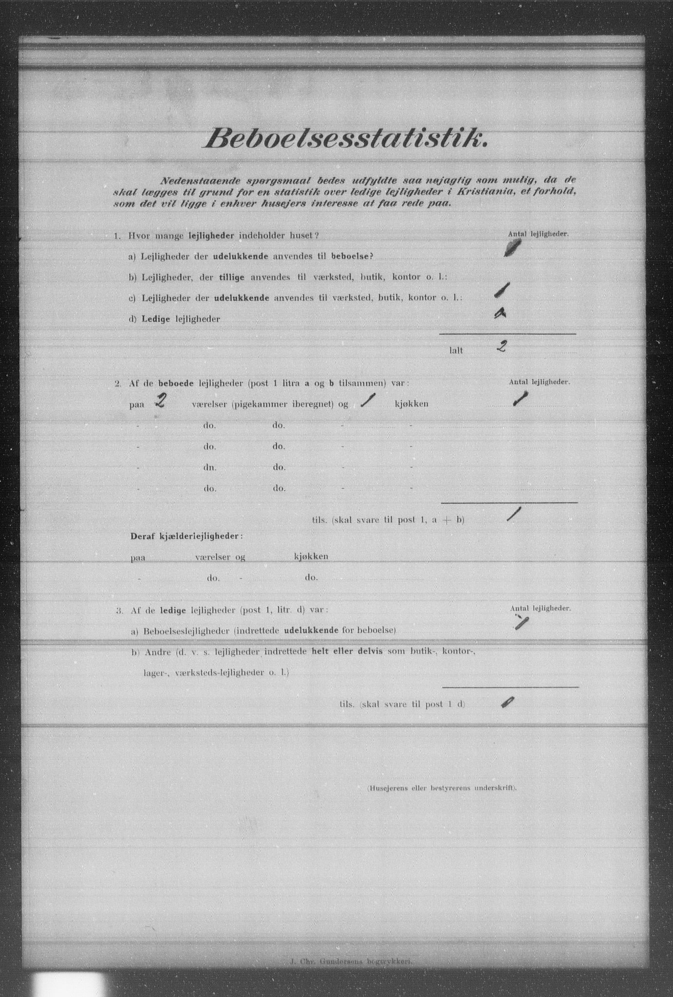 OBA, Municipal Census 1902 for Kristiania, 1902, p. 11039