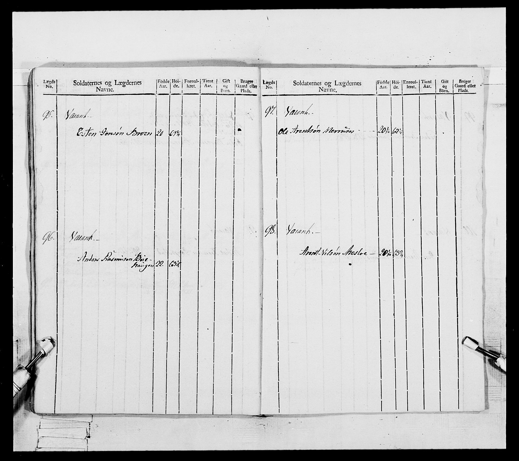 Generalitets- og kommissariatskollegiet, Det kongelige norske kommissariatskollegium, AV/RA-EA-5420/E/Eh/L0082: 2. Trondheimske nasjonale infanteriregiment, 1804, p. 126