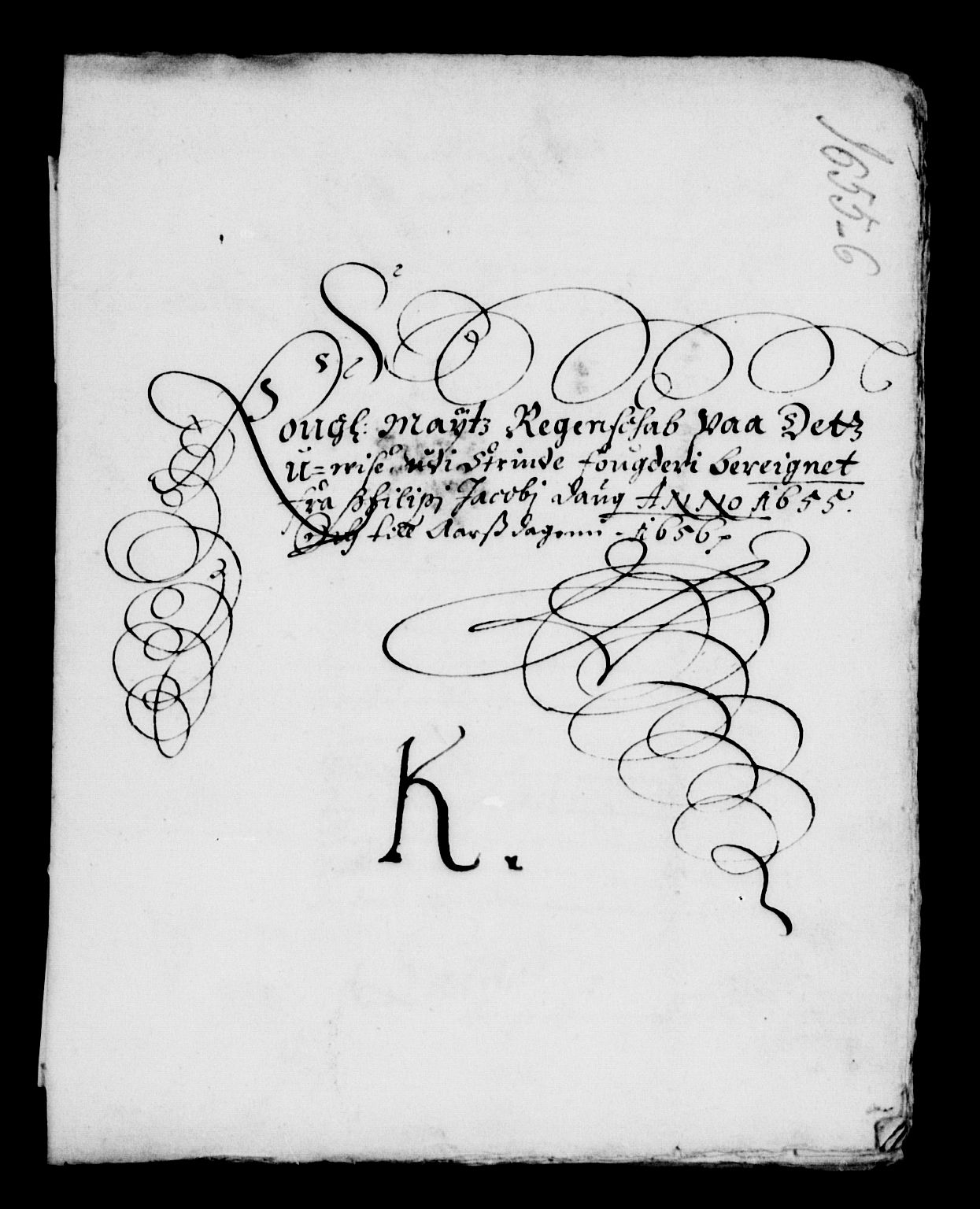 Rentekammeret inntil 1814, Reviderte regnskaper, Lensregnskaper, AV/RA-EA-5023/R/Rb/Rbw/L0120: Trondheim len, 1655-1656