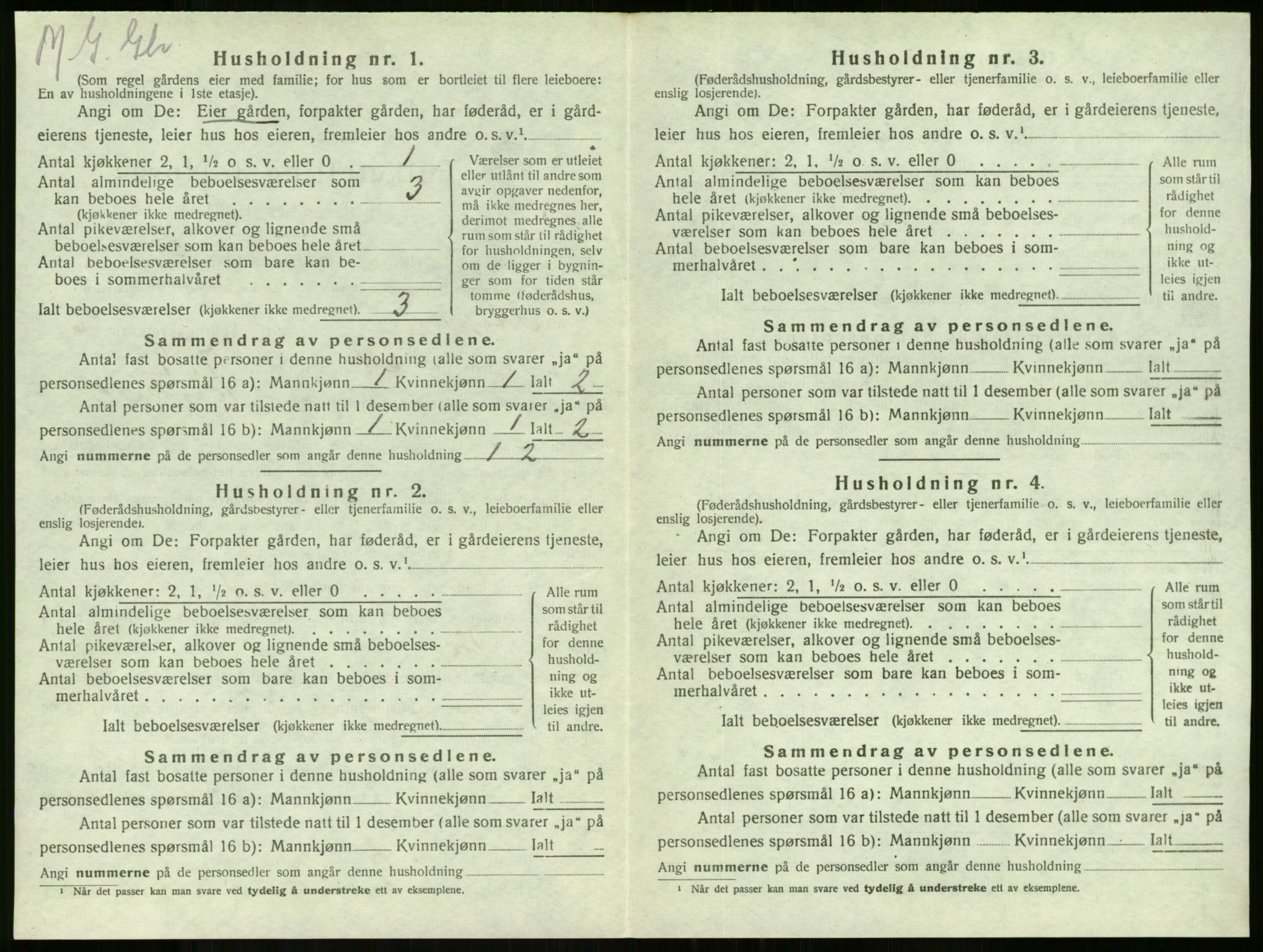 SAKO, 1920 census for Stokke, 1920, p. 1151