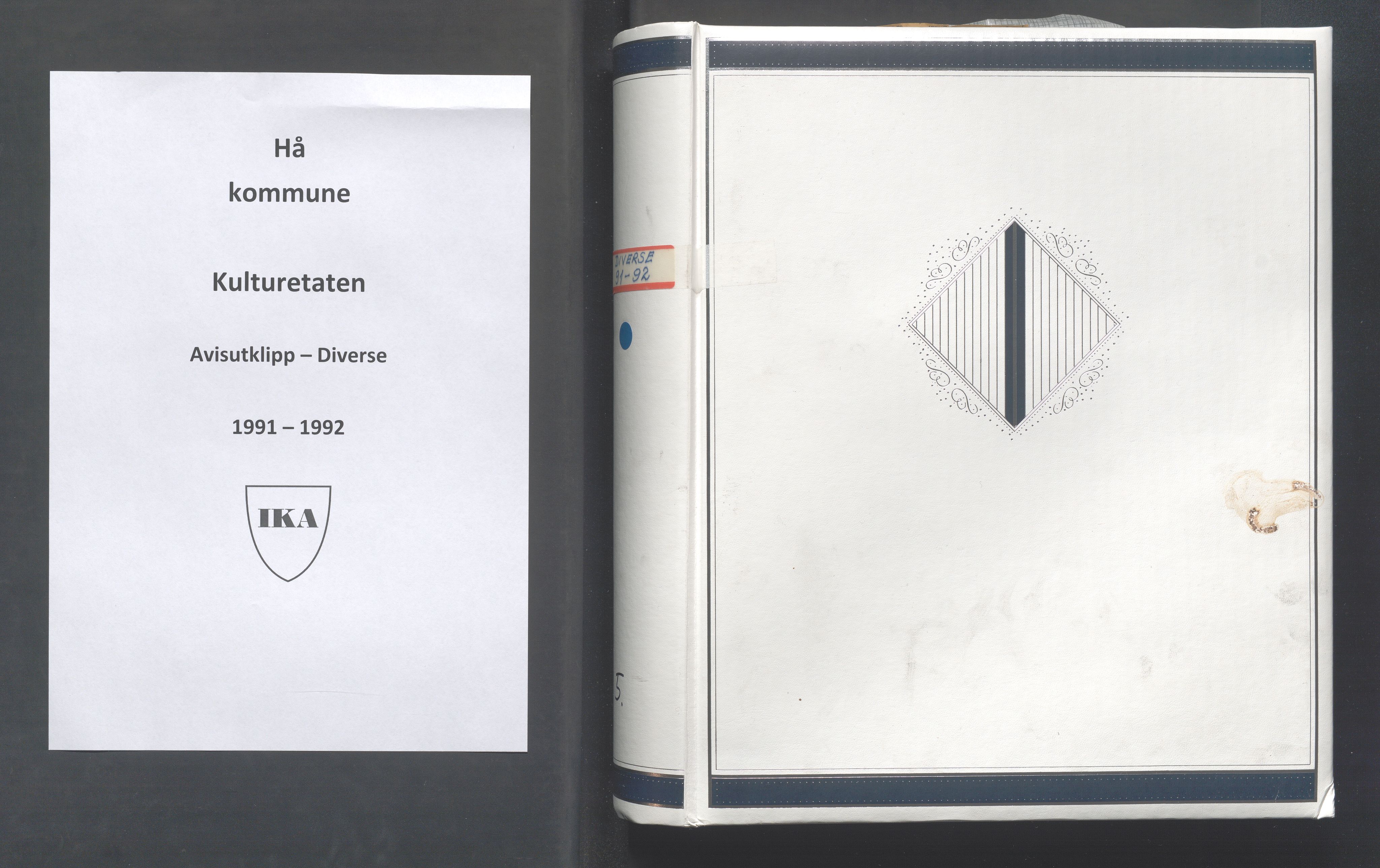 Hå kommune - Kulturetaten, IKAR/A-304/Ub/Ubc/L0005: Avisutklipp - Diverse , 1991-1992