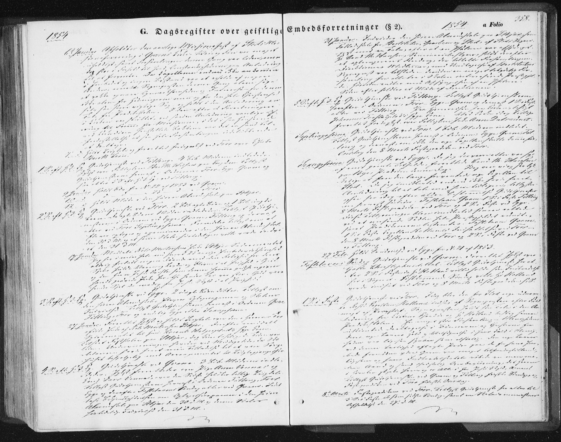 Ministerialprotokoller, klokkerbøker og fødselsregistre - Nord-Trøndelag, AV/SAT-A-1458/746/L0446: Parish register (official) no. 746A05, 1846-1859, p. 358