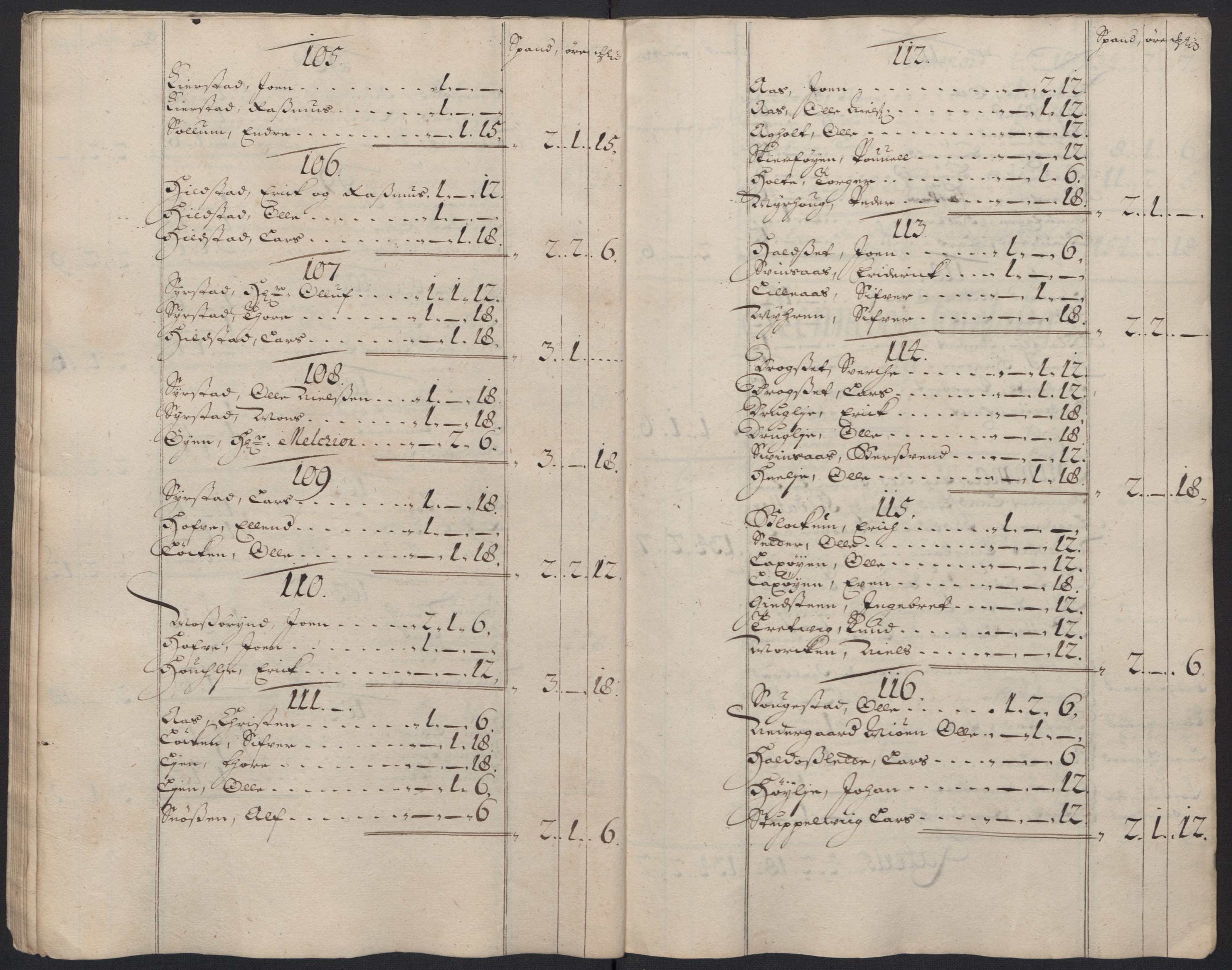 Rentekammeret inntil 1814, Reviderte regnskaper, Fogderegnskap, AV/RA-EA-4092/R60/L3955: Fogderegnskap Orkdal og Gauldal, 1705, p. 107