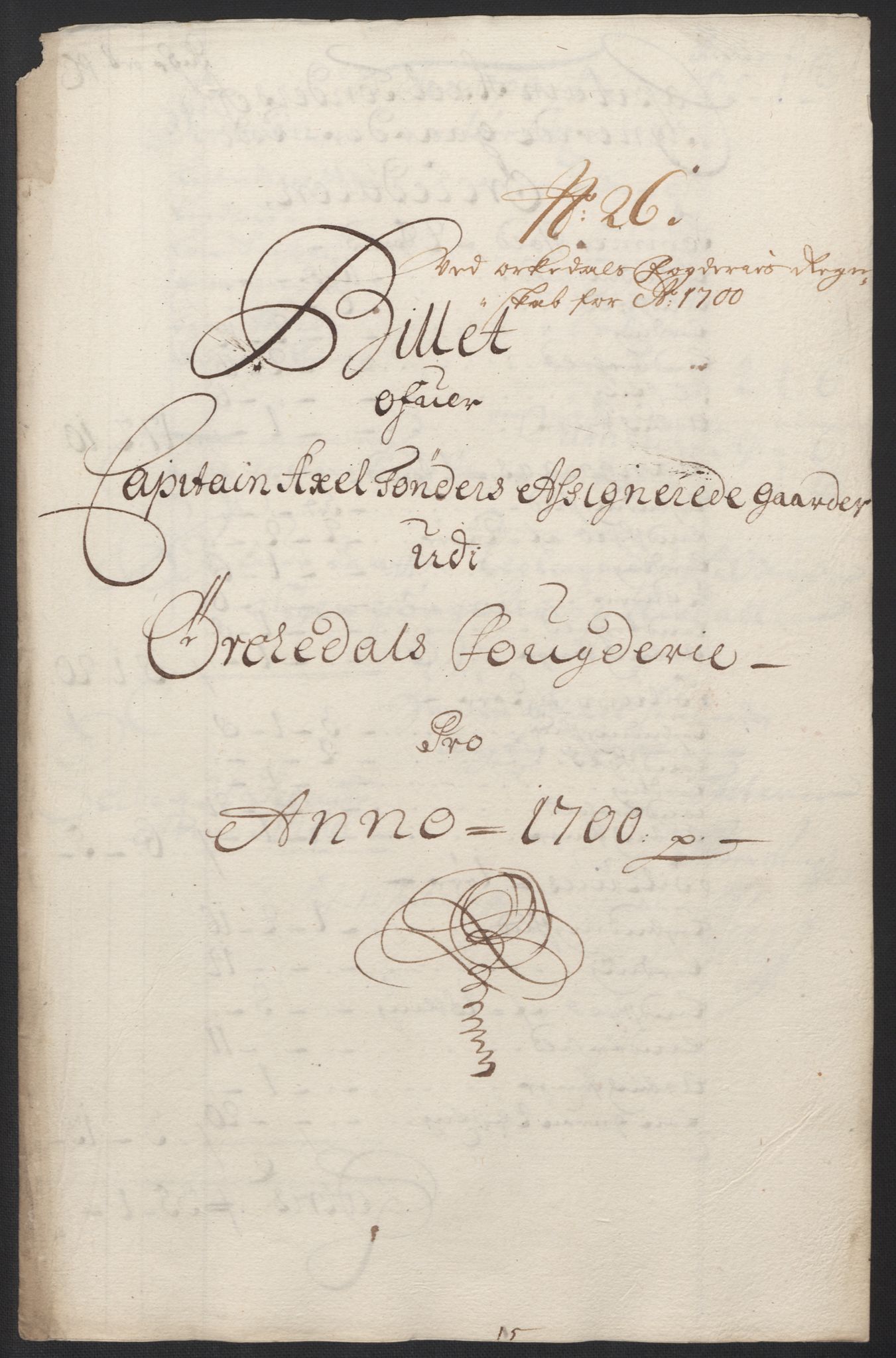 Rentekammeret inntil 1814, Reviderte regnskaper, Fogderegnskap, AV/RA-EA-4092/R60/L3950: Fogderegnskap Orkdal og Gauldal, 1700, p. 213