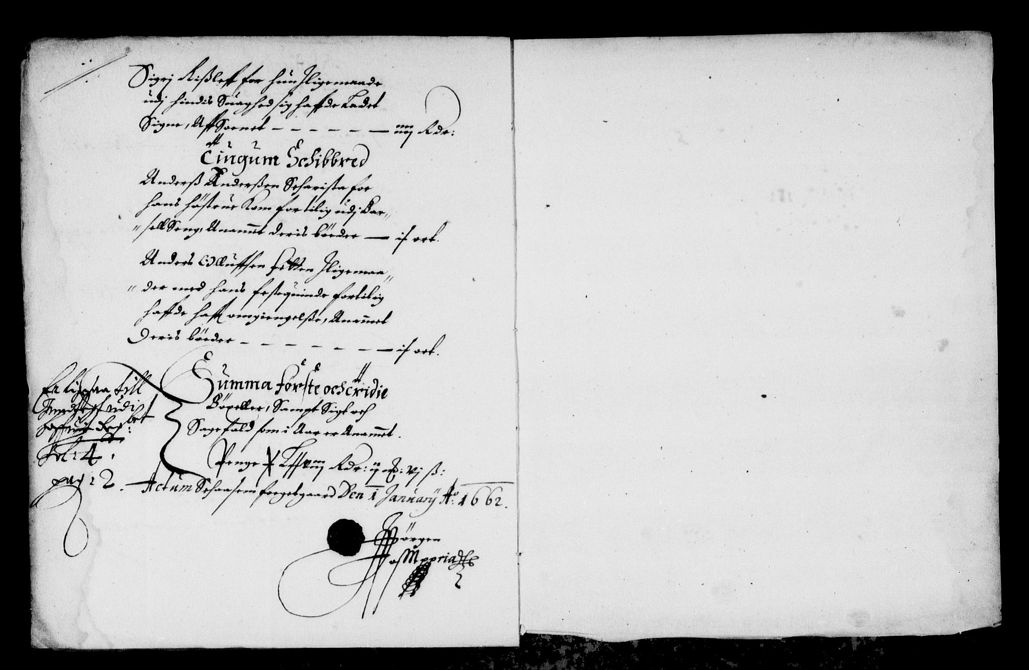 Rentekammeret inntil 1814, Reviderte regnskaper, Stiftamtstueregnskaper, Bergen stiftamt, RA/EA-6043/R/Rc/L0002: Bergen stiftamt, 1661