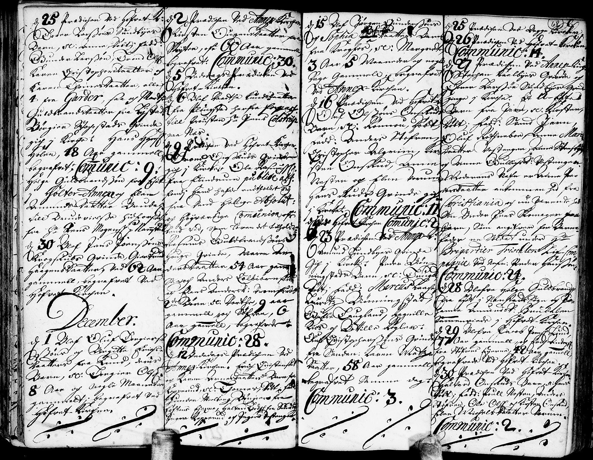 Ullensaker prestekontor Kirkebøker, AV/SAO-A-10236a/F/Fa/L0001: Parish register (official) no. I 1, 1689-1701, p. 68