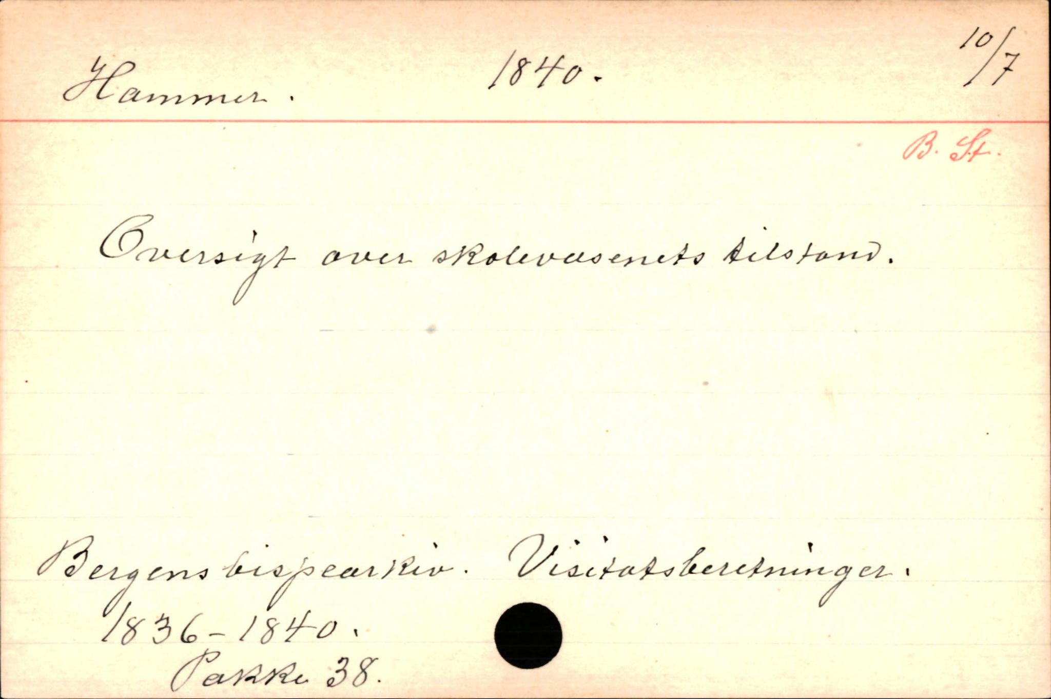 Haugen, Johannes - lærer, AV/SAB-SAB/PA-0036/01/L0001: Om klokkere og lærere, 1521-1904, p. 4833