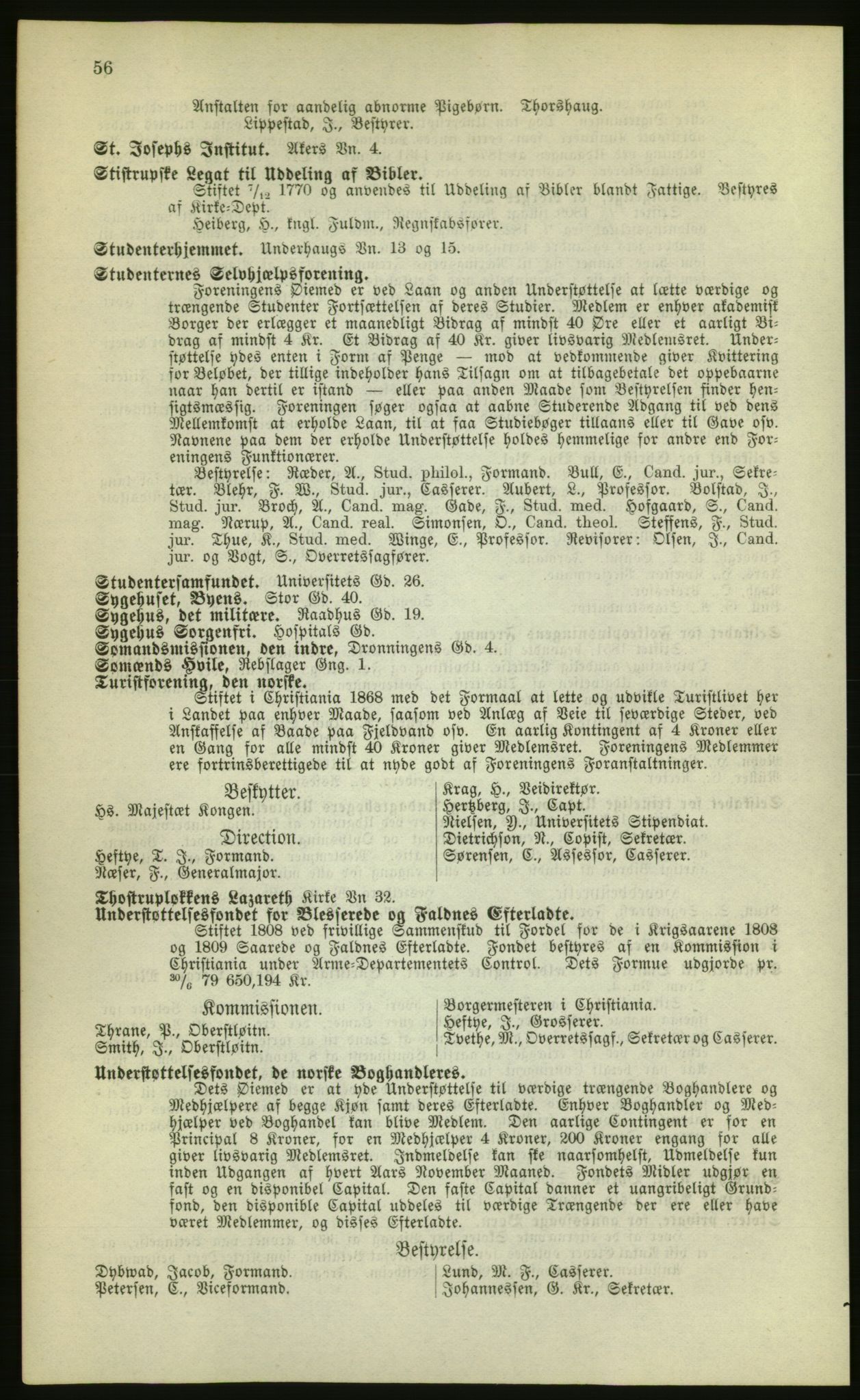 Kristiania/Oslo adressebok, PUBL/-, 1880, p. 56