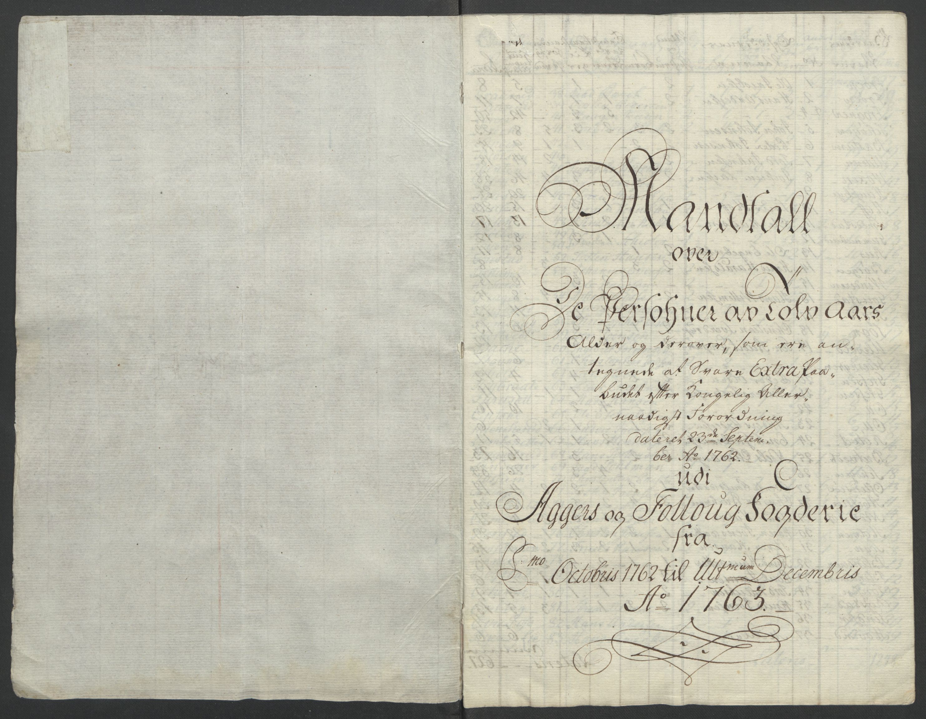 Rentekammeret inntil 1814, Reviderte regnskaper, Fogderegnskap, RA/EA-4092/R10/L0559: Ekstraskatten Aker og Follo, 1763, p. 90