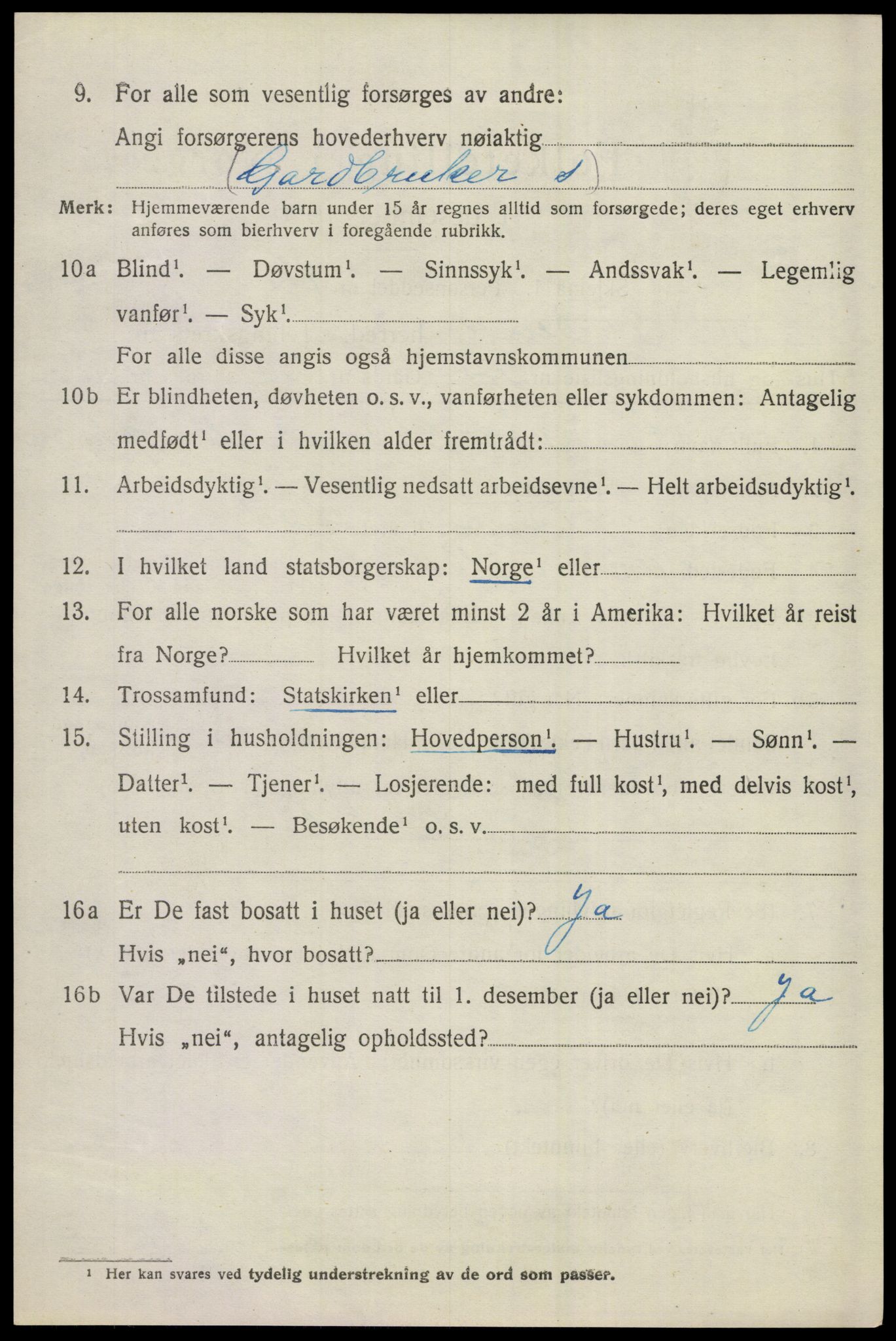 SAKO, 1920 census for Ål, 1920, p. 2767