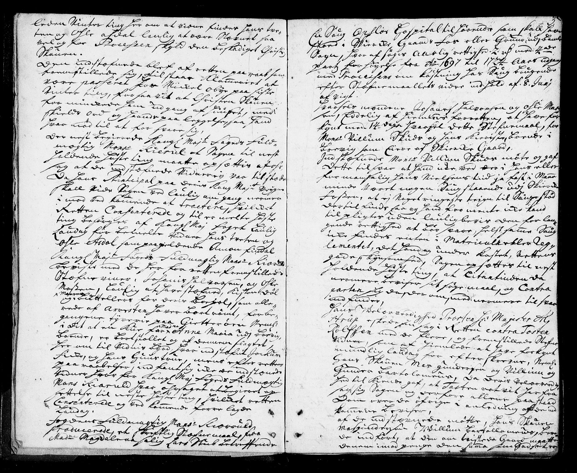 Bamble sorenskriveri, AV/SAKO-A-214/F/Fa/Faa/L0009: Tingbok, 1725-1726, p. 3