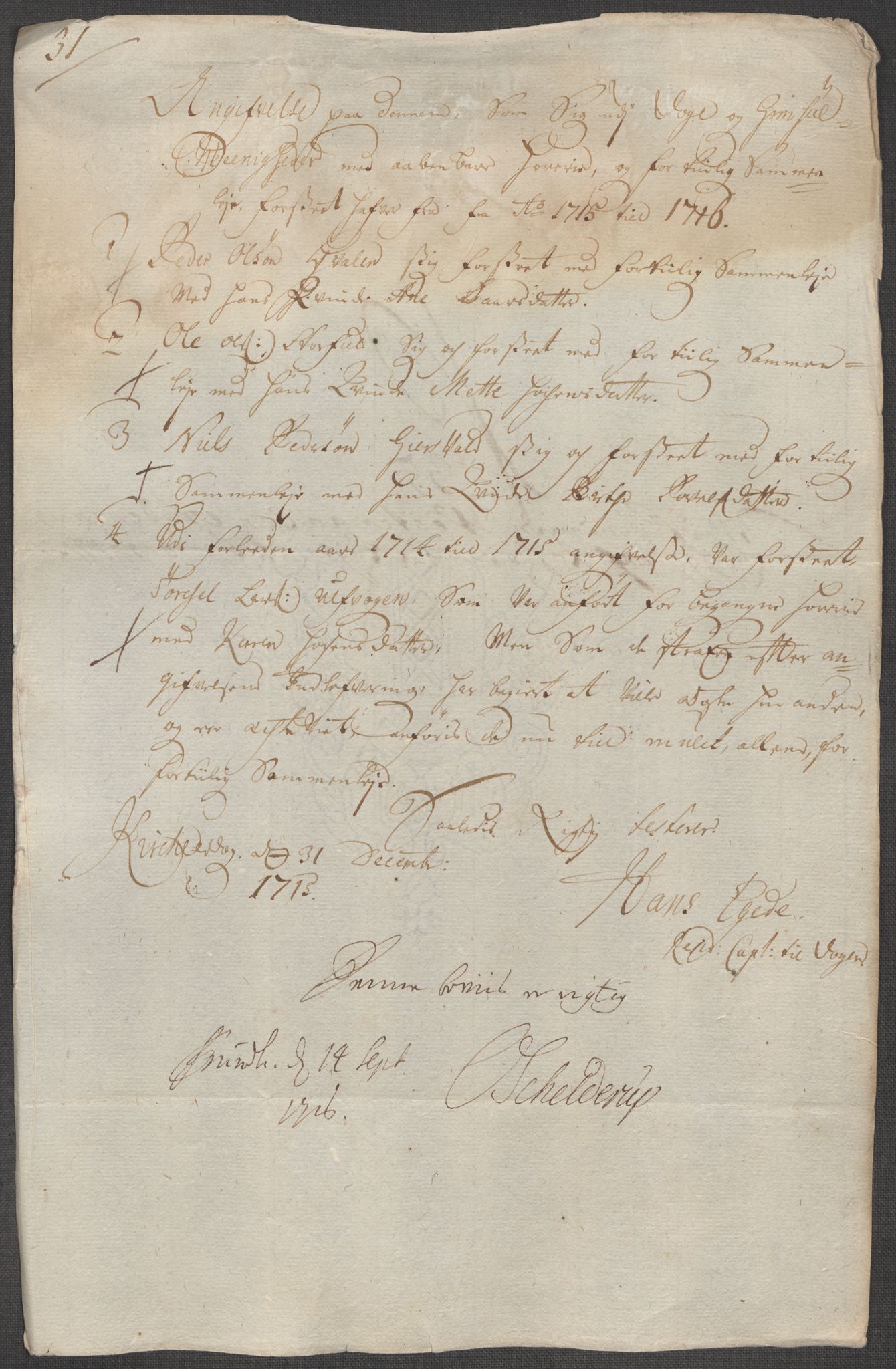 Rentekammeret inntil 1814, Reviderte regnskaper, Fogderegnskap, AV/RA-EA-4092/R67/L4681: Fogderegnskap Vesterålen, Andenes og Lofoten, 1715, p. 196