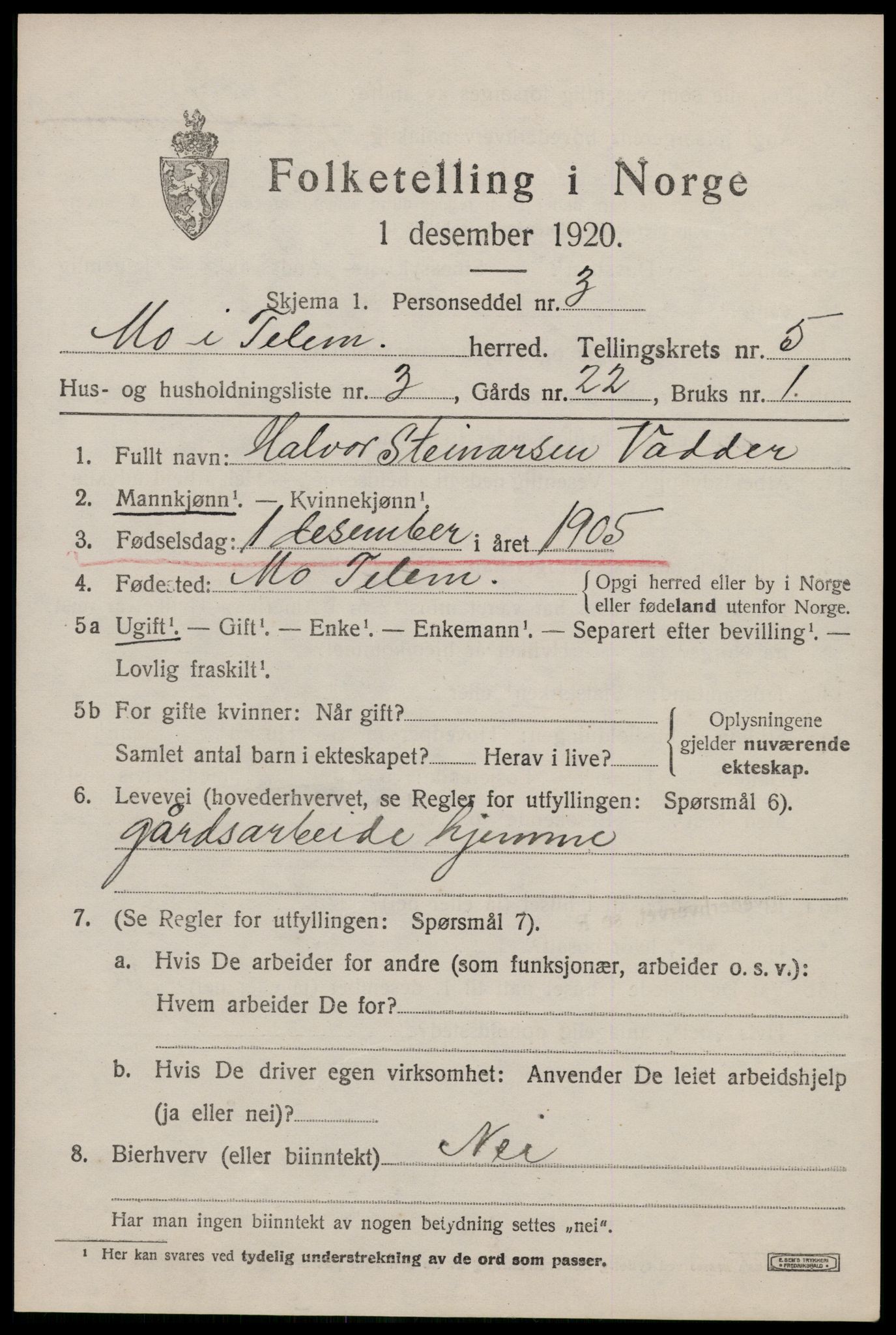 SAKO, 1920 census for Mo, 1920, p. 2022