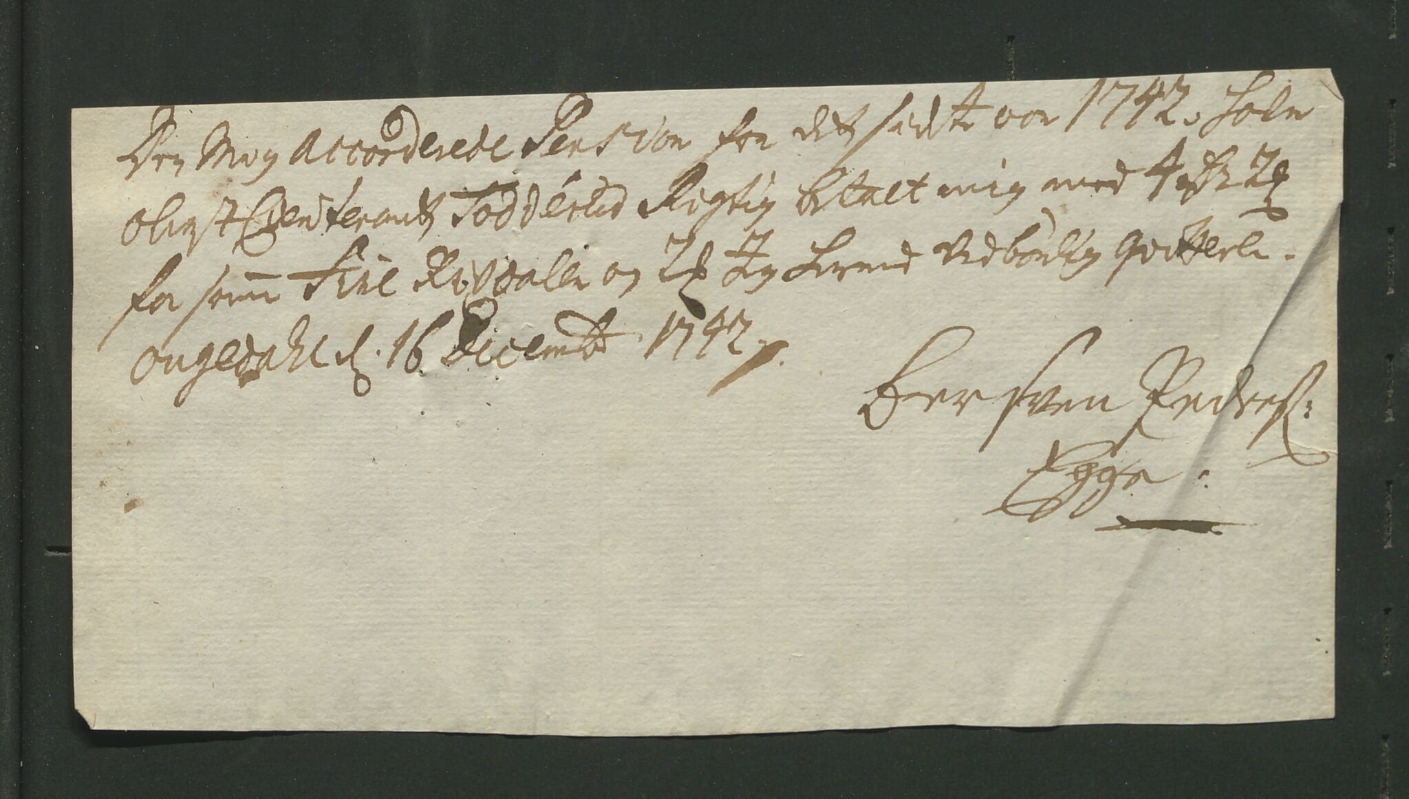 Åker i Vang, Hedmark, og familien Todderud, AV/SAH-ARK-010/J/Jc/L0001: Korrespondanse, 1706-1752, p. 78