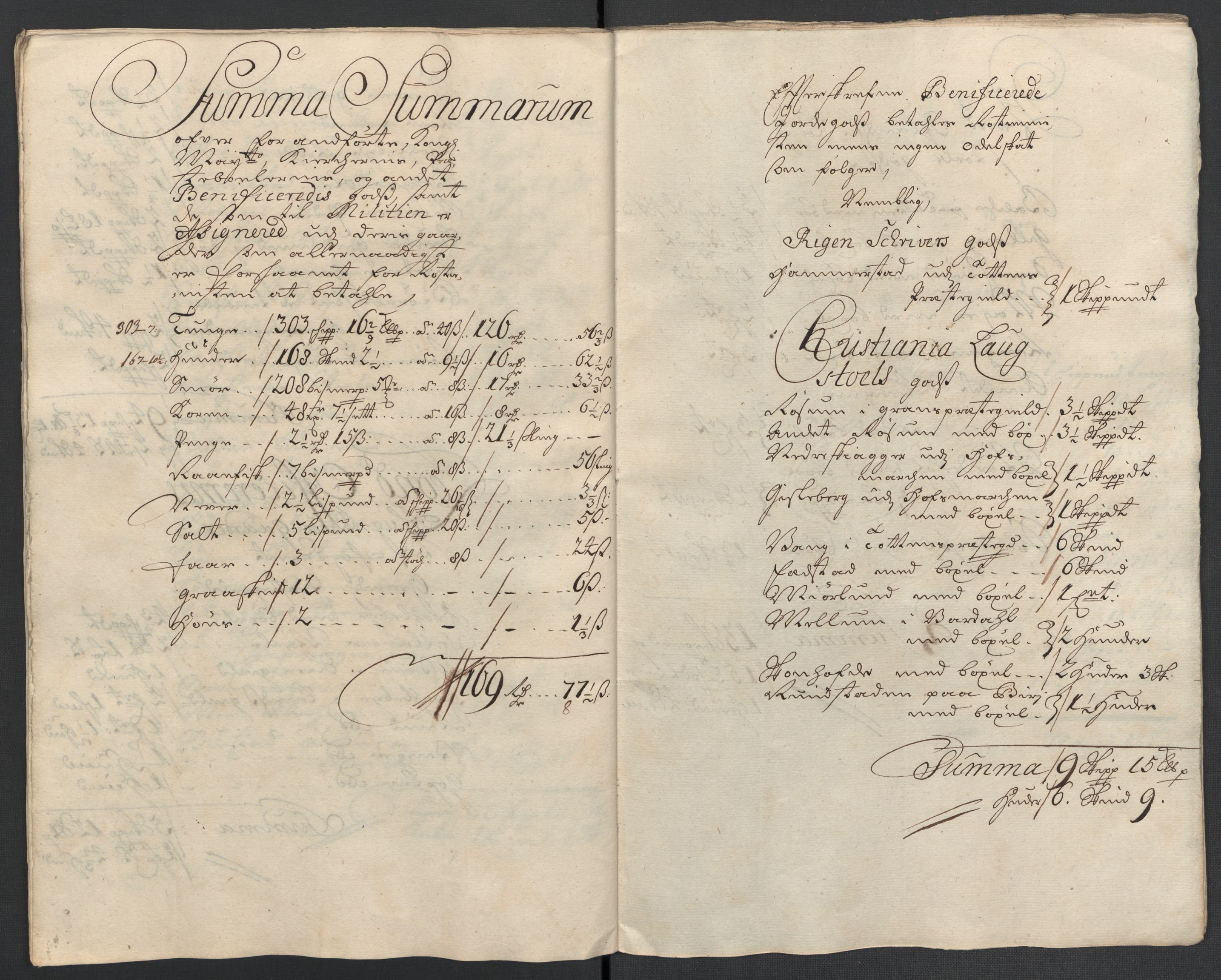 Rentekammeret inntil 1814, Reviderte regnskaper, Fogderegnskap, RA/EA-4092/R18/L1305: Fogderegnskap Hadeland, Toten og Valdres, 1707-1708, p. 352