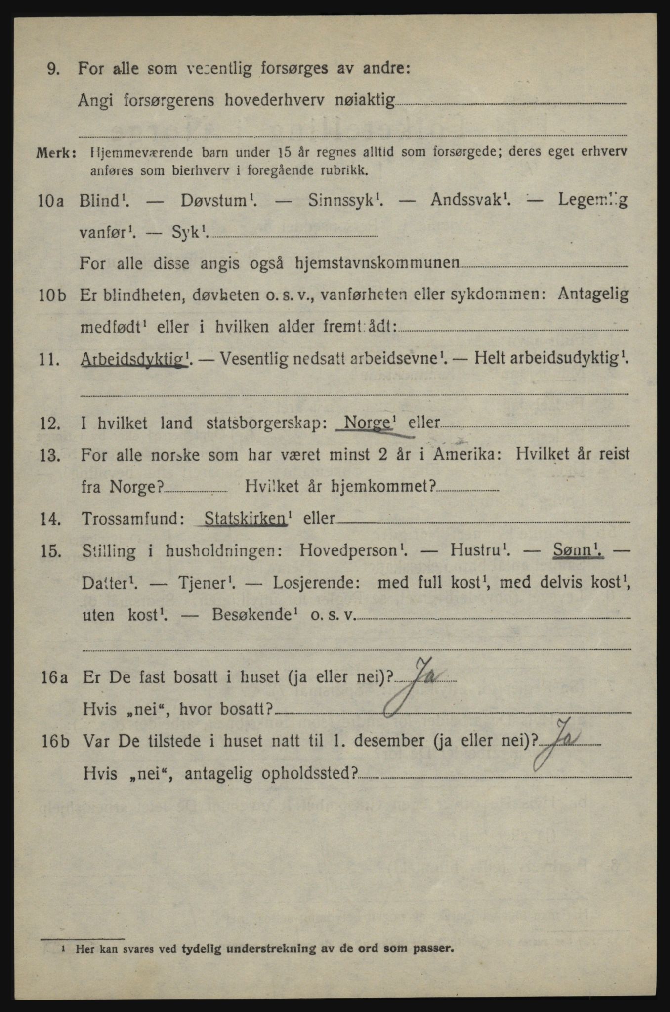 SAO, 1920 census for Rømskog, 1920, p. 685