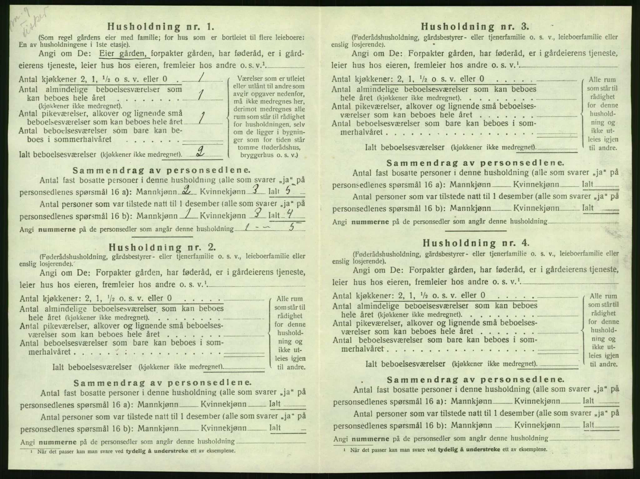 SAT, 1920 census for Herøy, 1920, p. 845