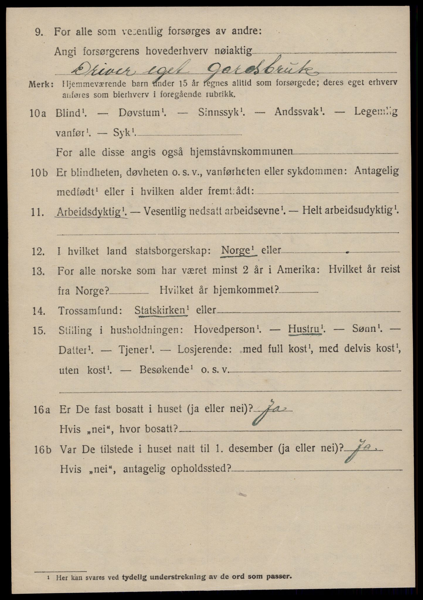 SAT, 1920 census for Edøy, 1920, p. 369