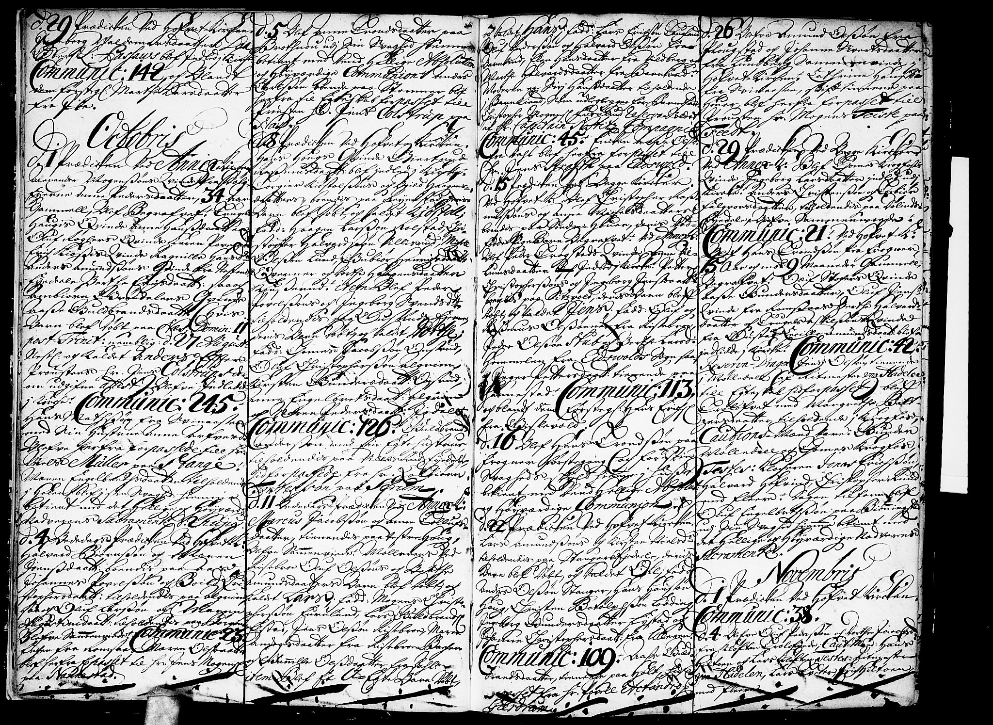 Ullensaker prestekontor Kirkebøker, AV/SAO-A-10236a/F/Fa/L0002: Parish register (official) no. I 2, 1702-1710