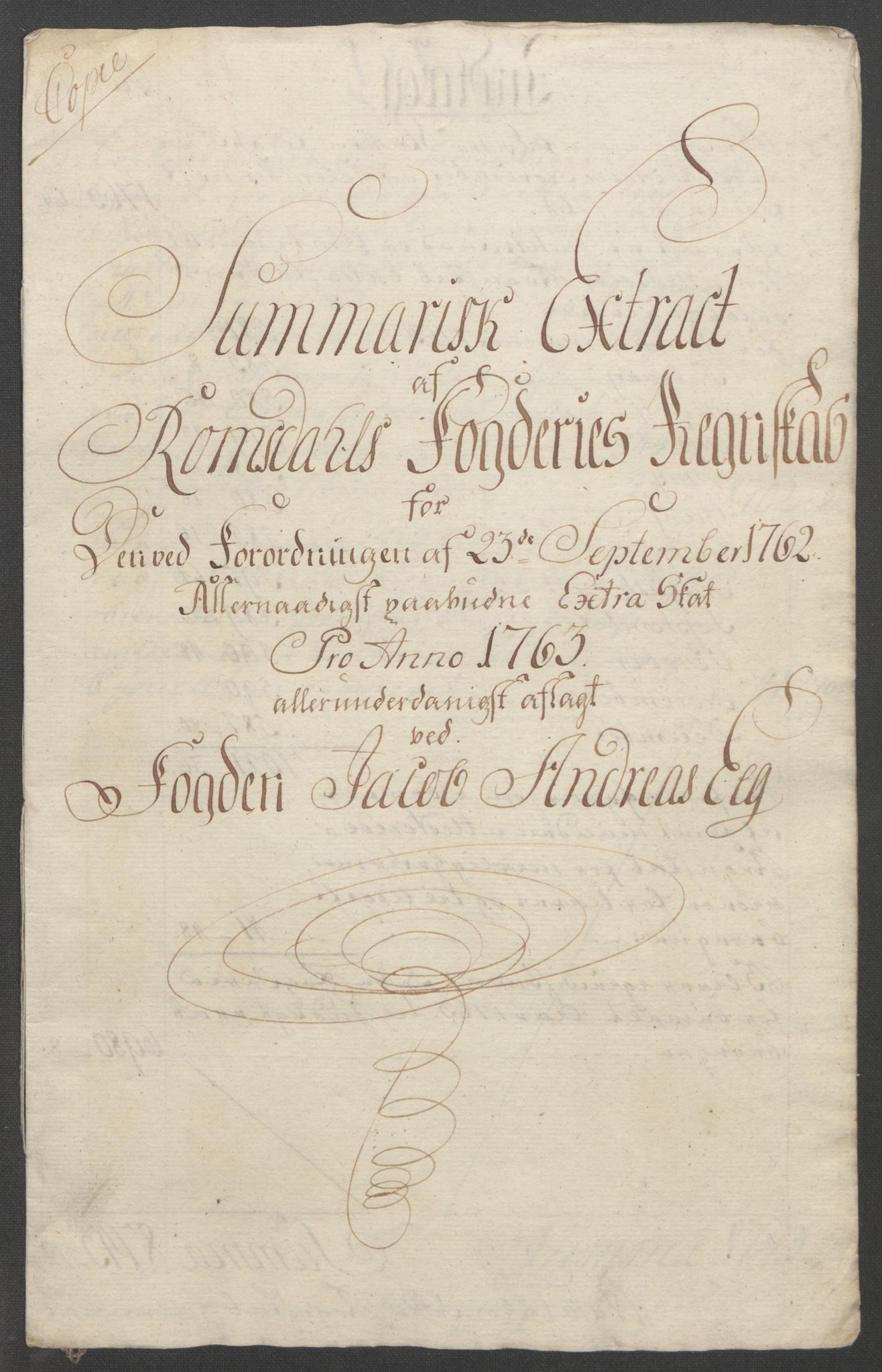 Rentekammeret inntil 1814, Reviderte regnskaper, Fogderegnskap, RA/EA-4092/R55/L3730: Ekstraskatten Romsdal, 1762-1763, p. 358