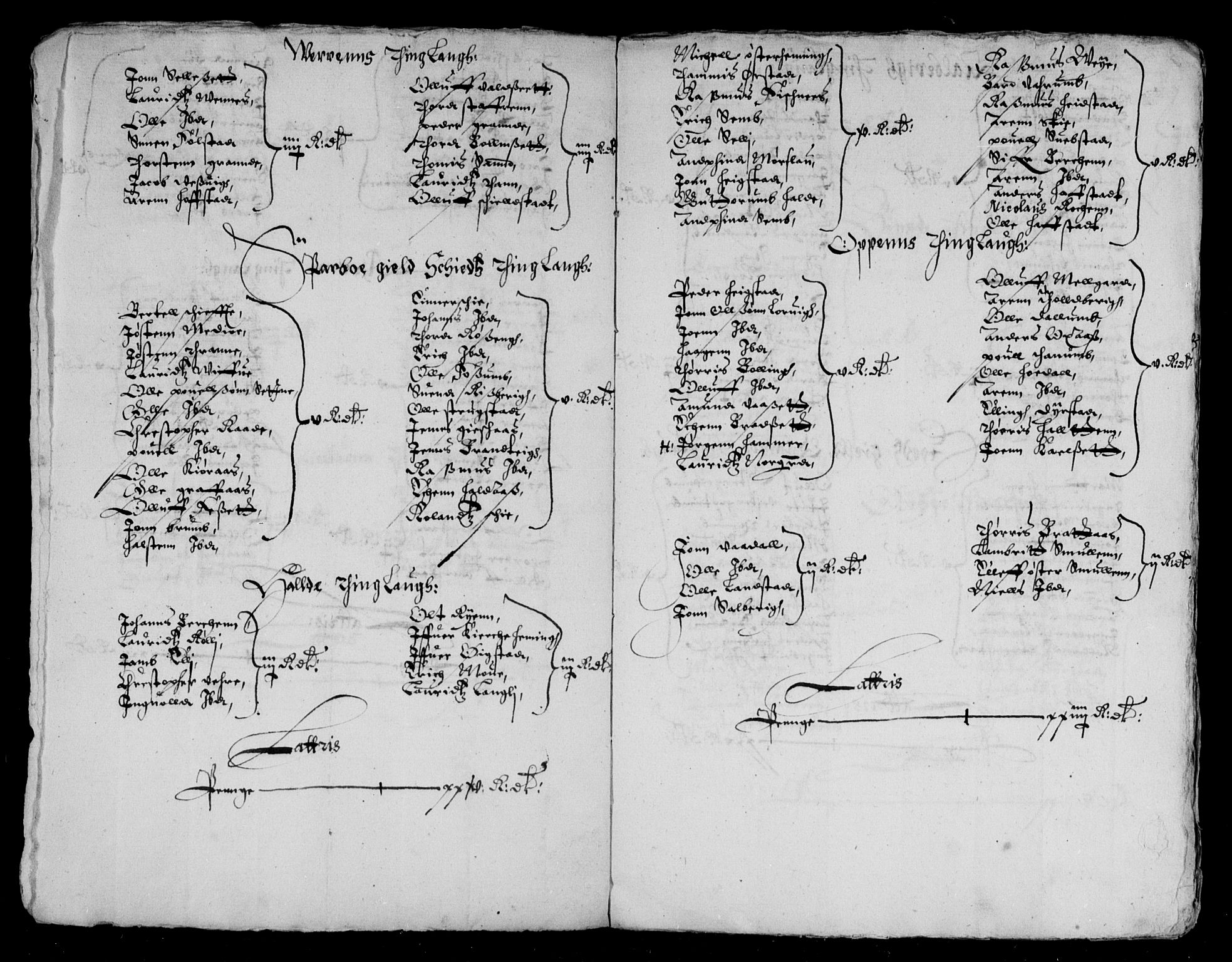 Rentekammeret inntil 1814, Reviderte regnskaper, Lensregnskaper, AV/RA-EA-5023/R/Rb/Rbw/L0079: Trondheim len, 1643-1644