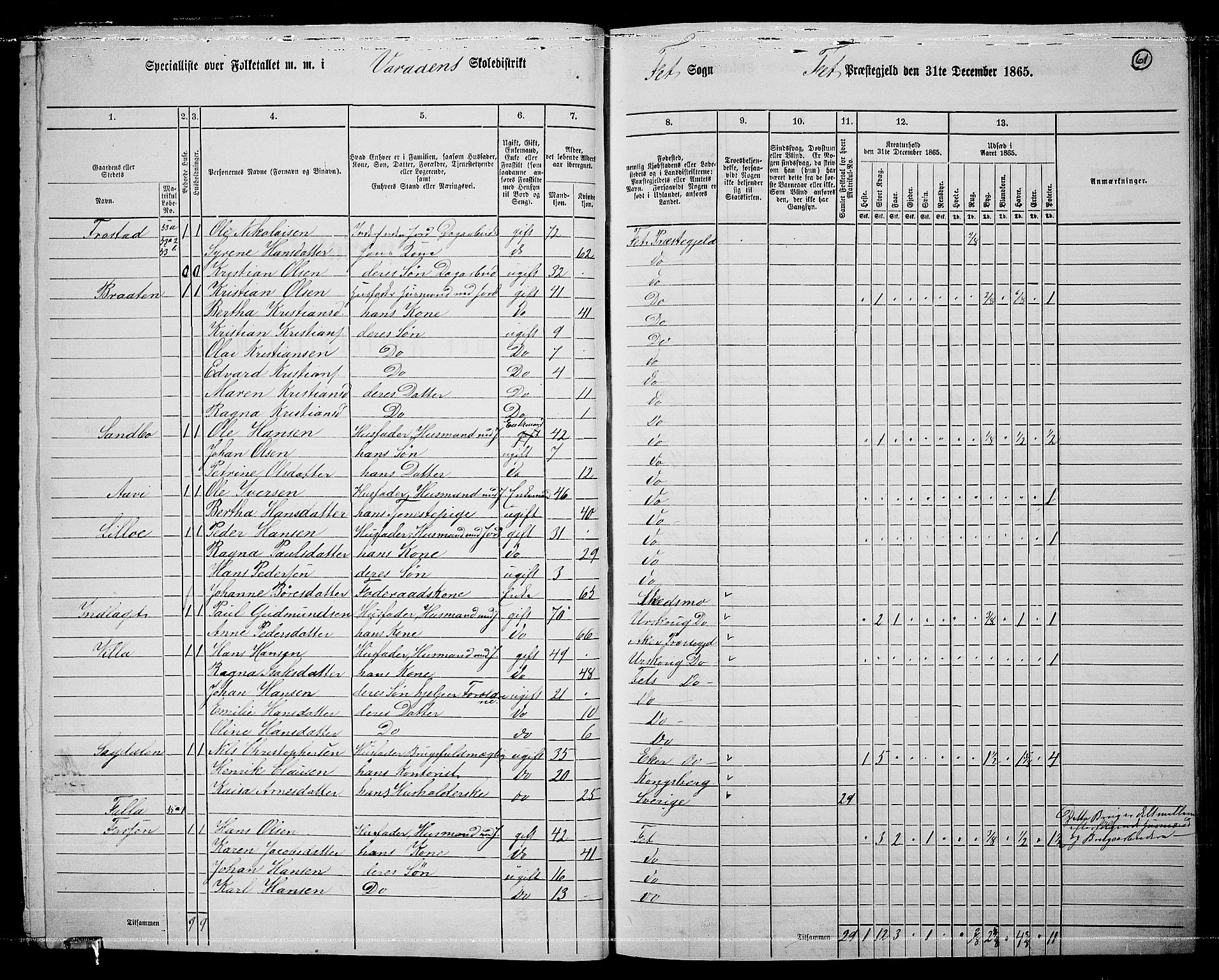 RA, 1865 census for Fet, 1865, p. 55