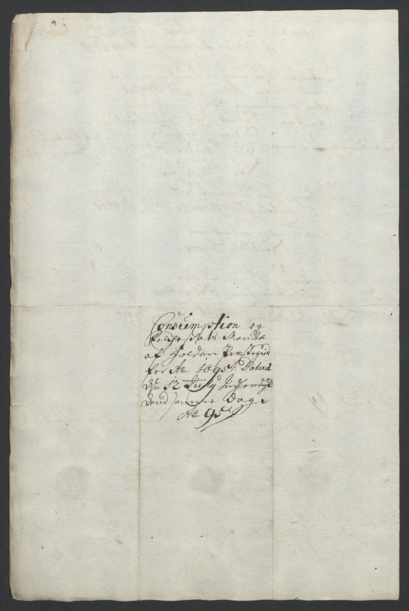 Rentekammeret inntil 1814, Reviderte regnskaper, Fogderegnskap, AV/RA-EA-4092/R36/L2093: Fogderegnskap Øvre og Nedre Telemark og Bamble, 1695, p. 331