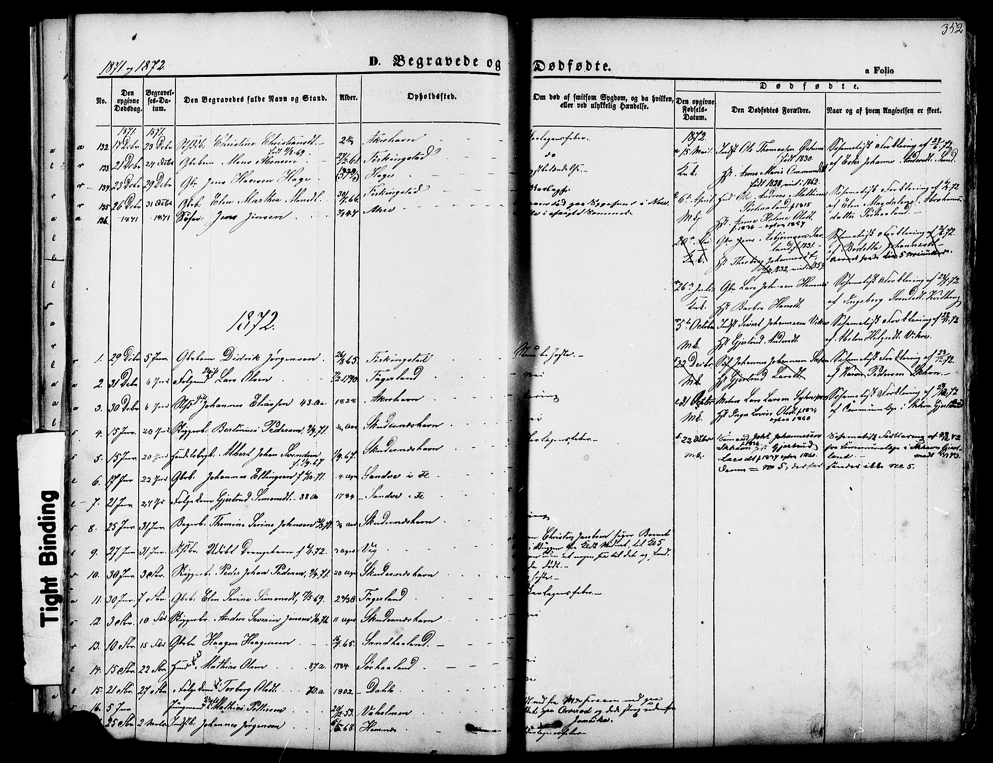 Skudenes sokneprestkontor, SAST/A -101849/H/Ha/Haa/L0006: Parish register (official) no. A 4, 1864-1881, p. 352