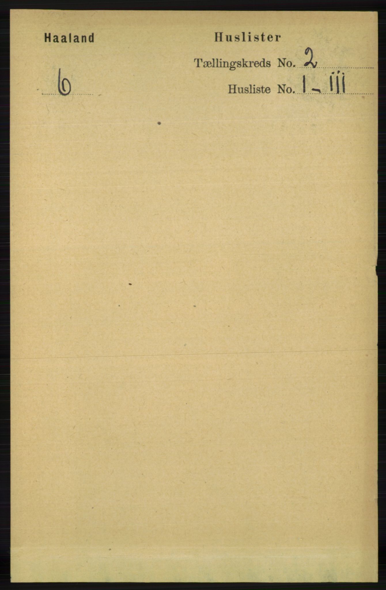 RA, 1891 census for 1124 Haaland, 1891, p. 863