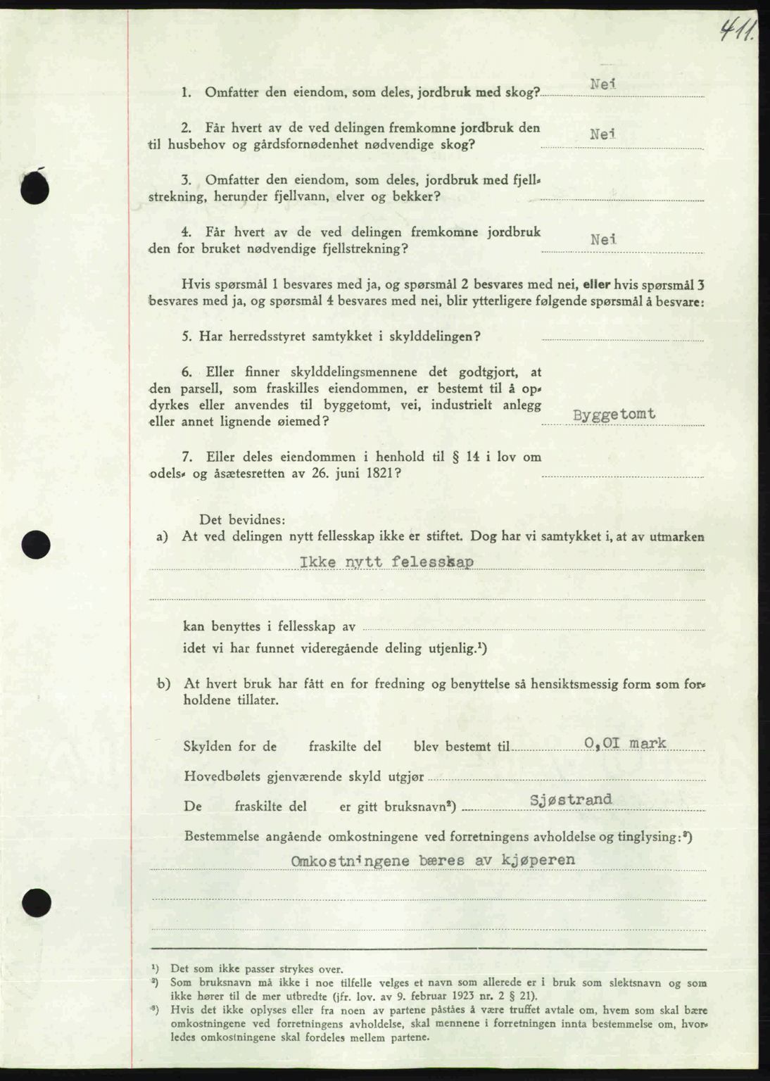 Nordmøre sorenskriveri, AV/SAT-A-4132/1/2/2Ca: Mortgage book no. A102, 1946-1946, Diary no: : 1634/1946