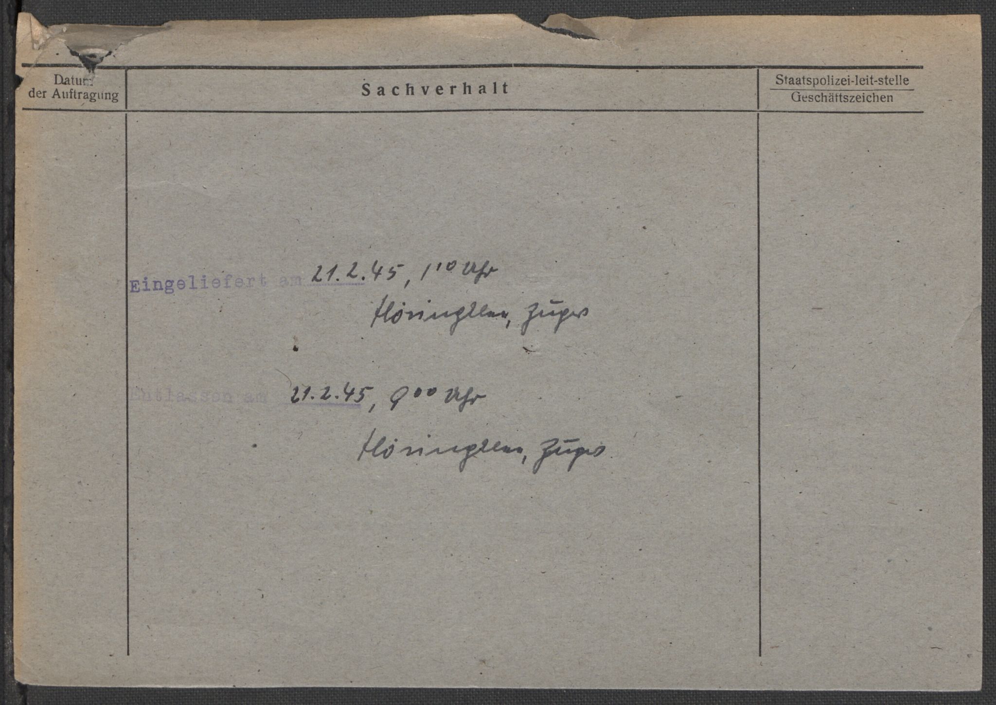 Befehlshaber der Sicherheitspolizei und des SD, AV/RA-RAFA-5969/E/Ea/Eaa/L0002: Register over norske fanger i Møllergata 19: Bj-Eng, 1940-1945, p. 650