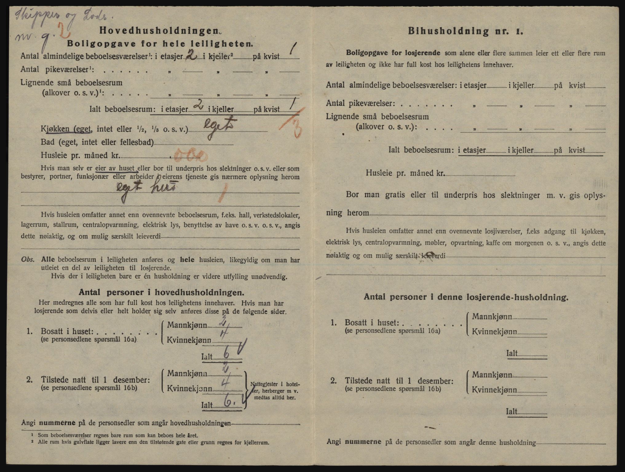 SATØ, 1920 census for Tromsø, 1920, p. 6122