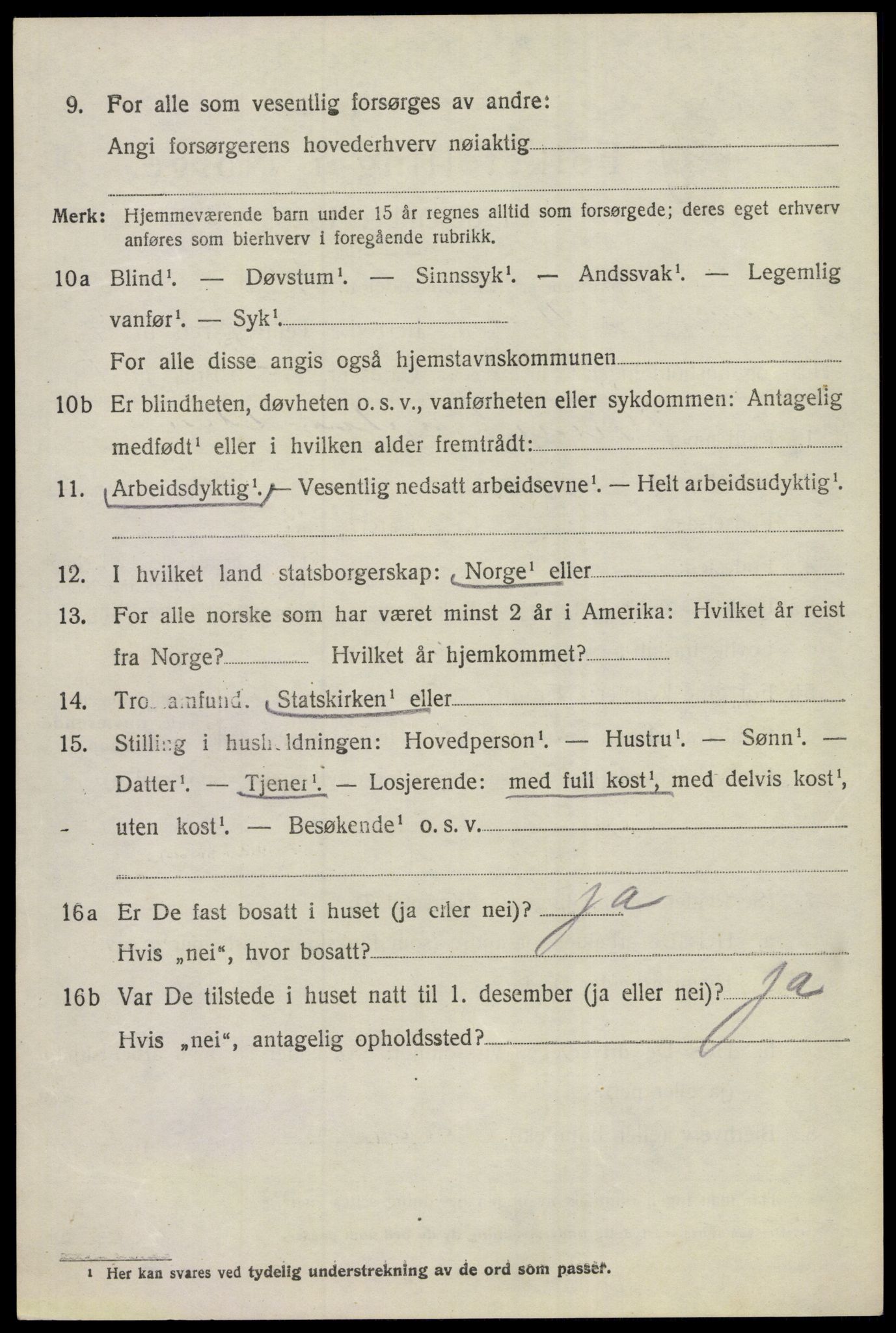 SAKO, 1920 census for Ål, 1920, p. 3385