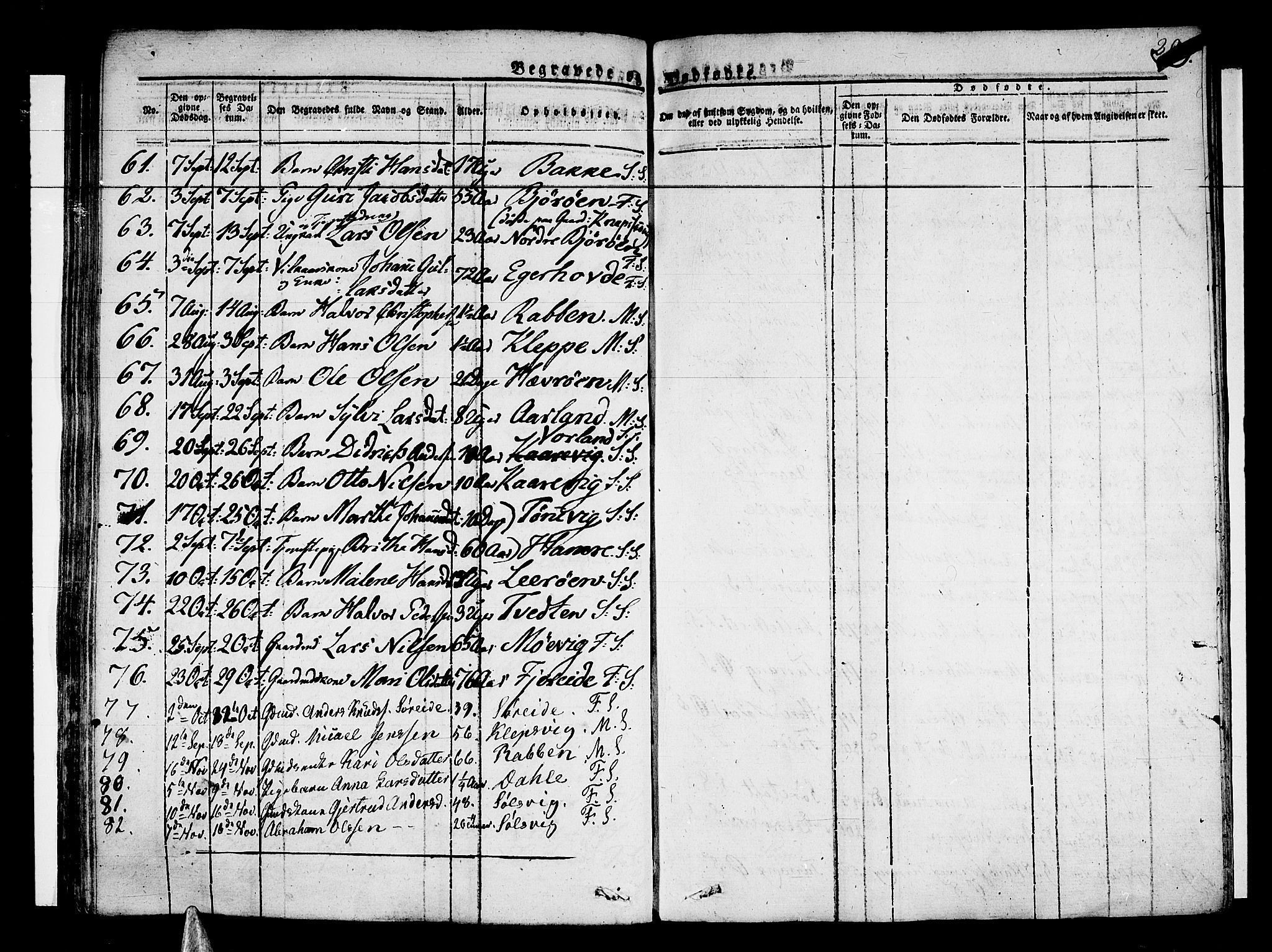 Sund sokneprestembete, SAB/A-99930: Parish register (official) no. A 12, 1825-1835, p. 299